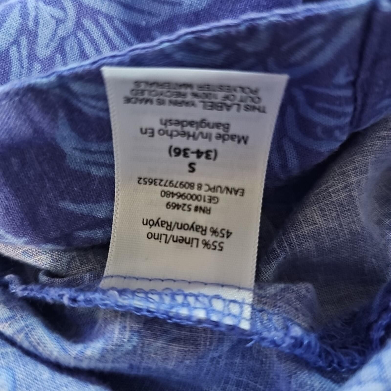 George George S(34-36) Hawaiian Button Up Shirt Size US S / EU 44-46 / 1 - 6 Thumbnail