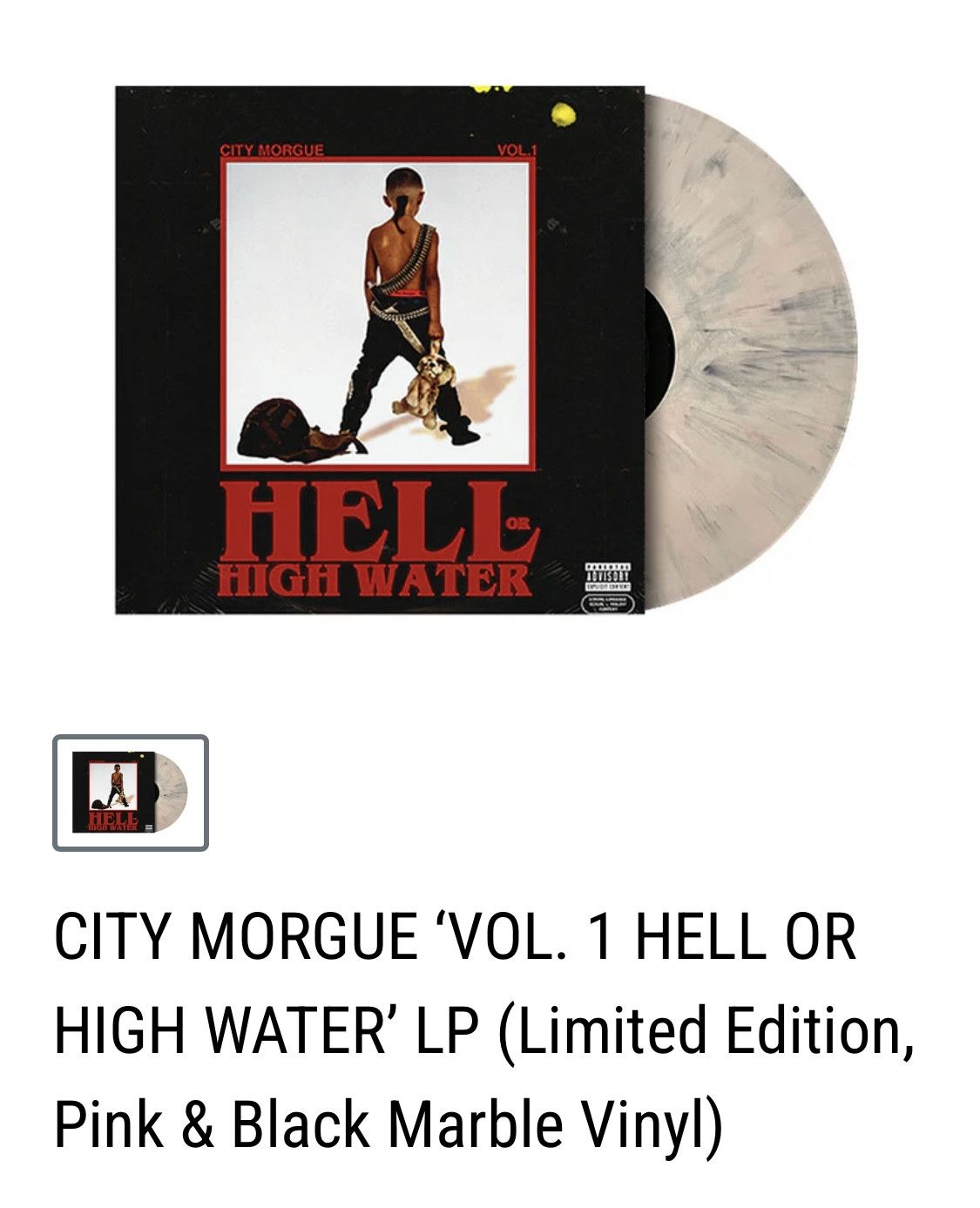 City Morgue City morgue as good as dead vol.1 rare vinyl album Size ONE SIZE - 1 Thumbnail