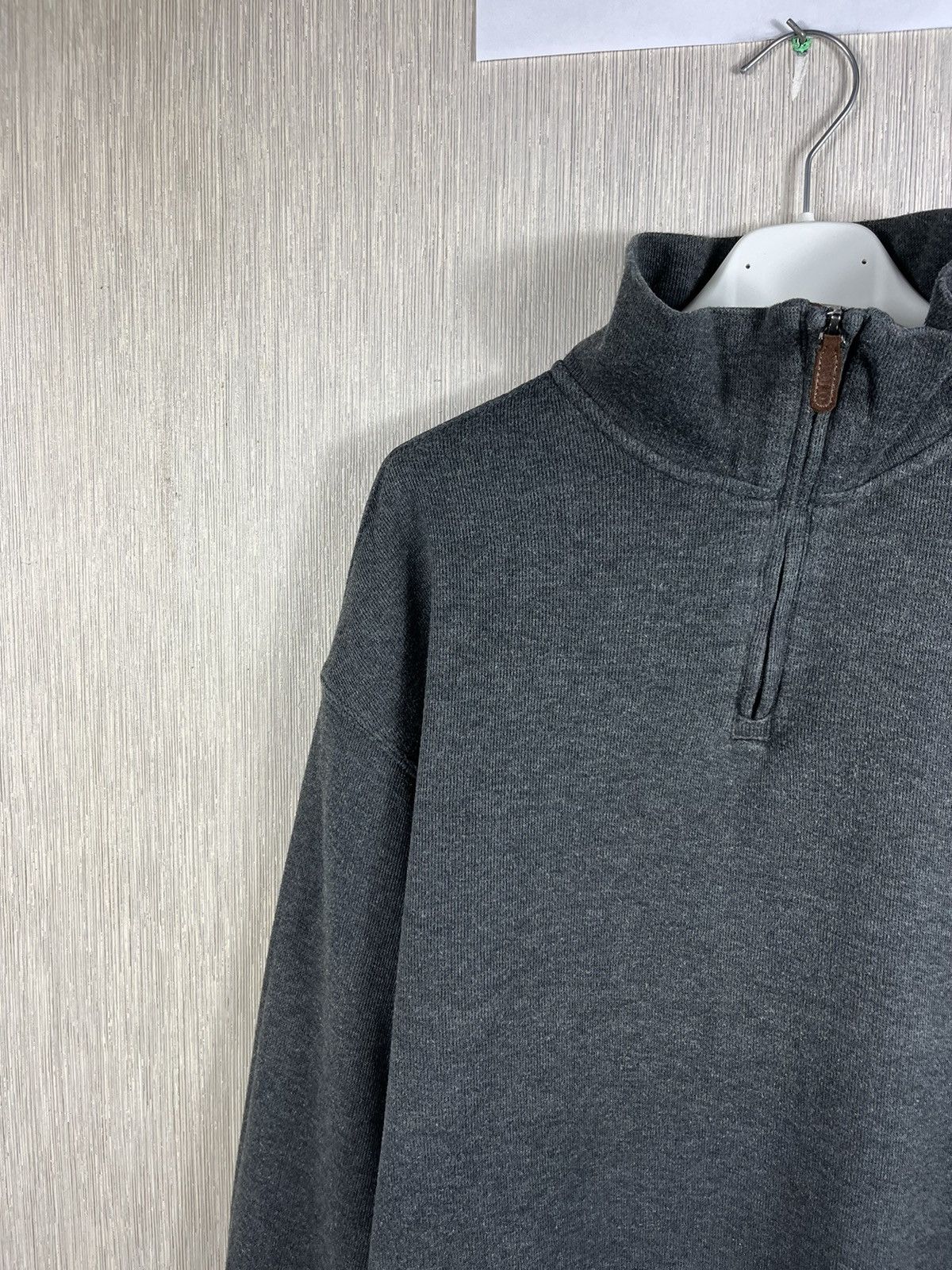 Polo Ralph Lauren × Ralph Lauren × Vintage Polo Ralph Lauren estate rib half zip quarter sweatshirt Size US XL / EU 56 / 4 - 4 Thumbnail