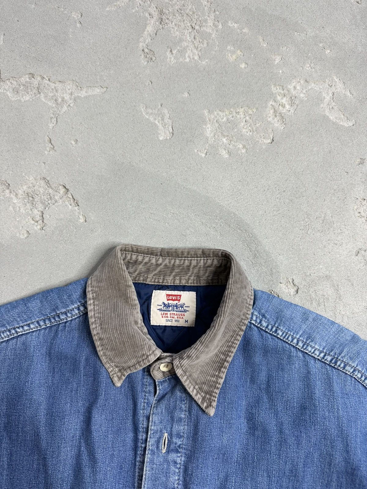 Levi's × Levi's Vintage Clothing × Vintage Mens Vintage Levis Shirts button up rare denim jacket y2k Size US M / EU 48-50 / 2 - 4 Thumbnail