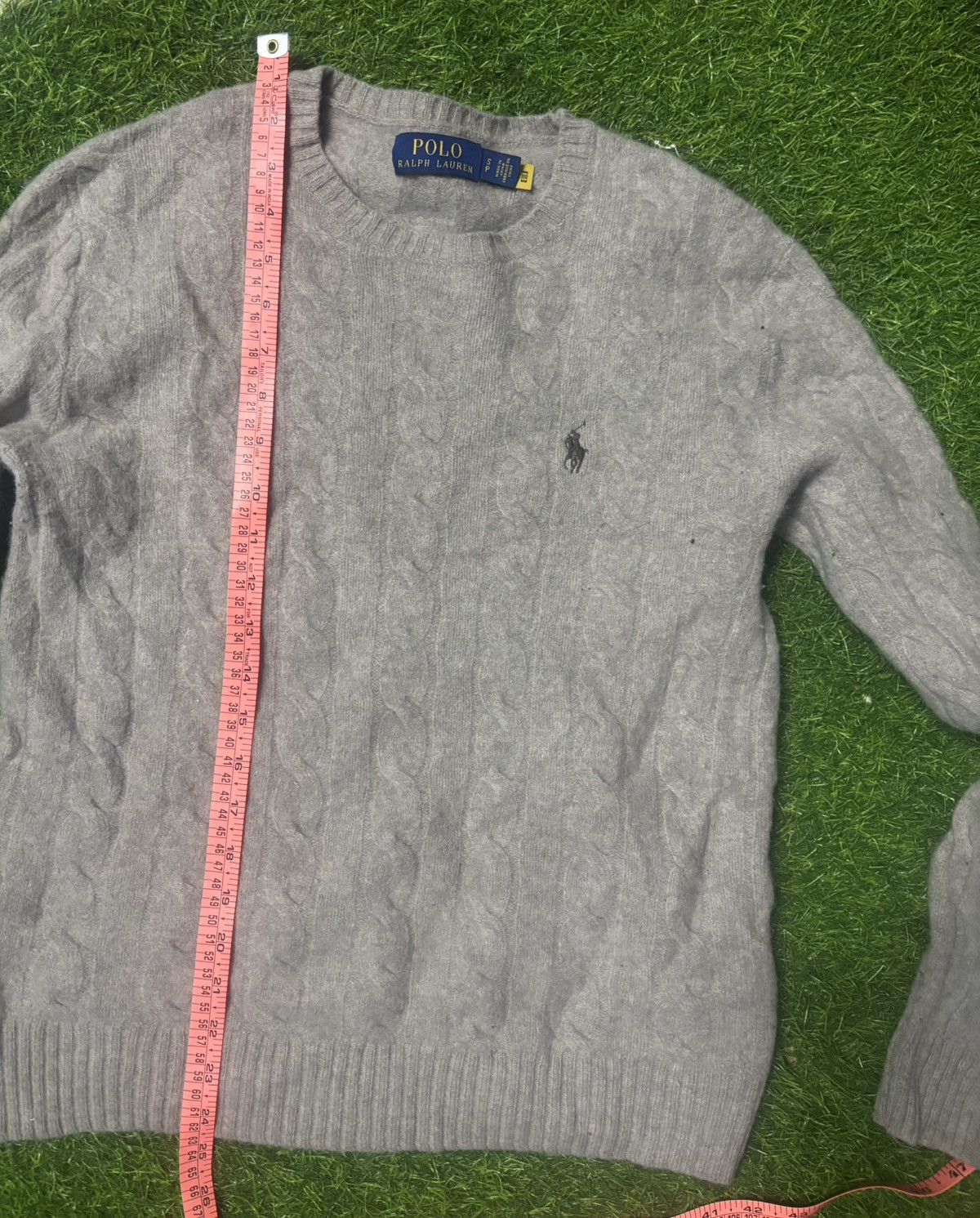 Polo Ralph Lauren Polo ralph lauren round neck cableknit Size S / US 4 / IT 40 - 3 Thumbnail