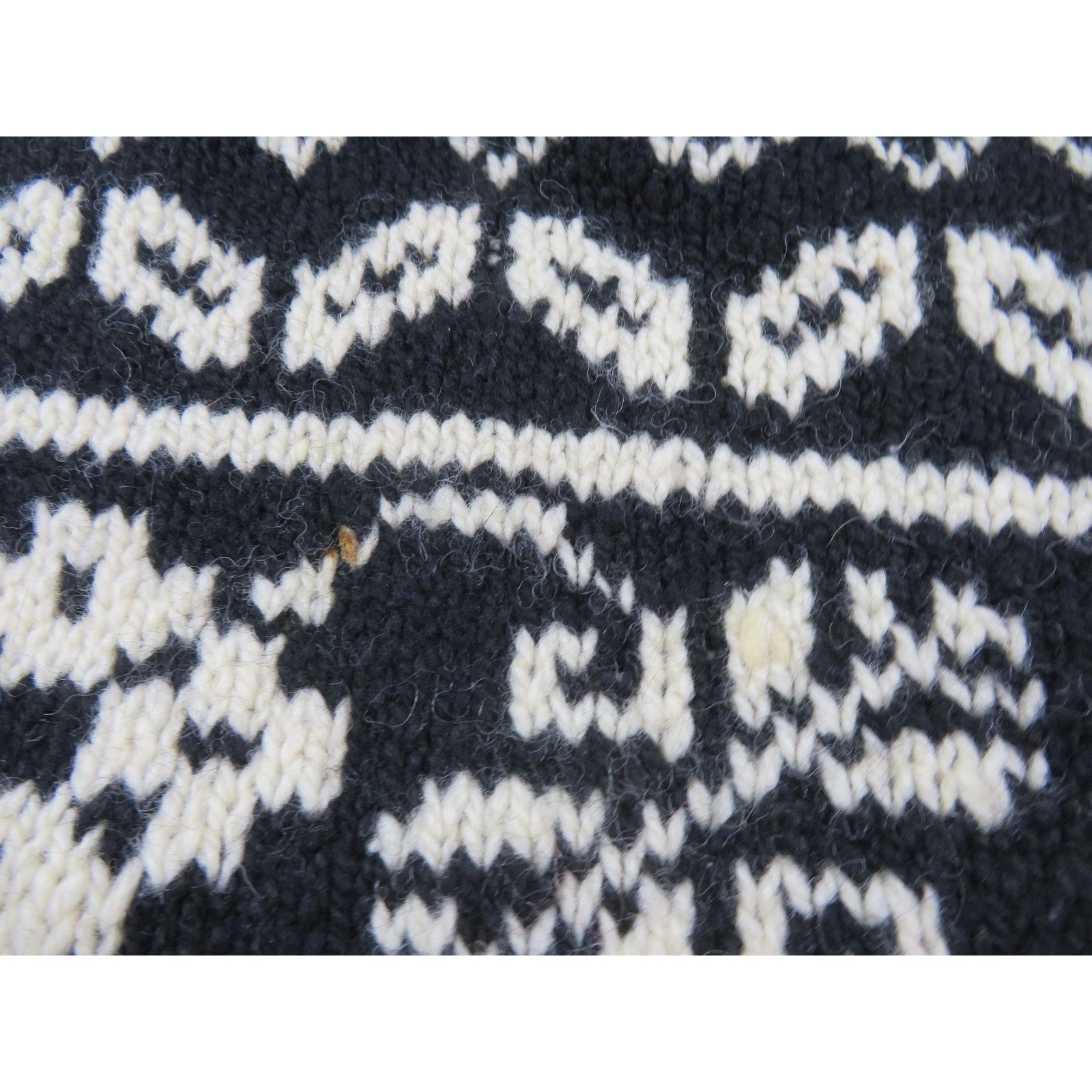Other Express Tricot Mock Neck Geometric Sweater Knit Black M 90s Size M / US 6-8 / IT 42-44 - 4 Thumbnail
