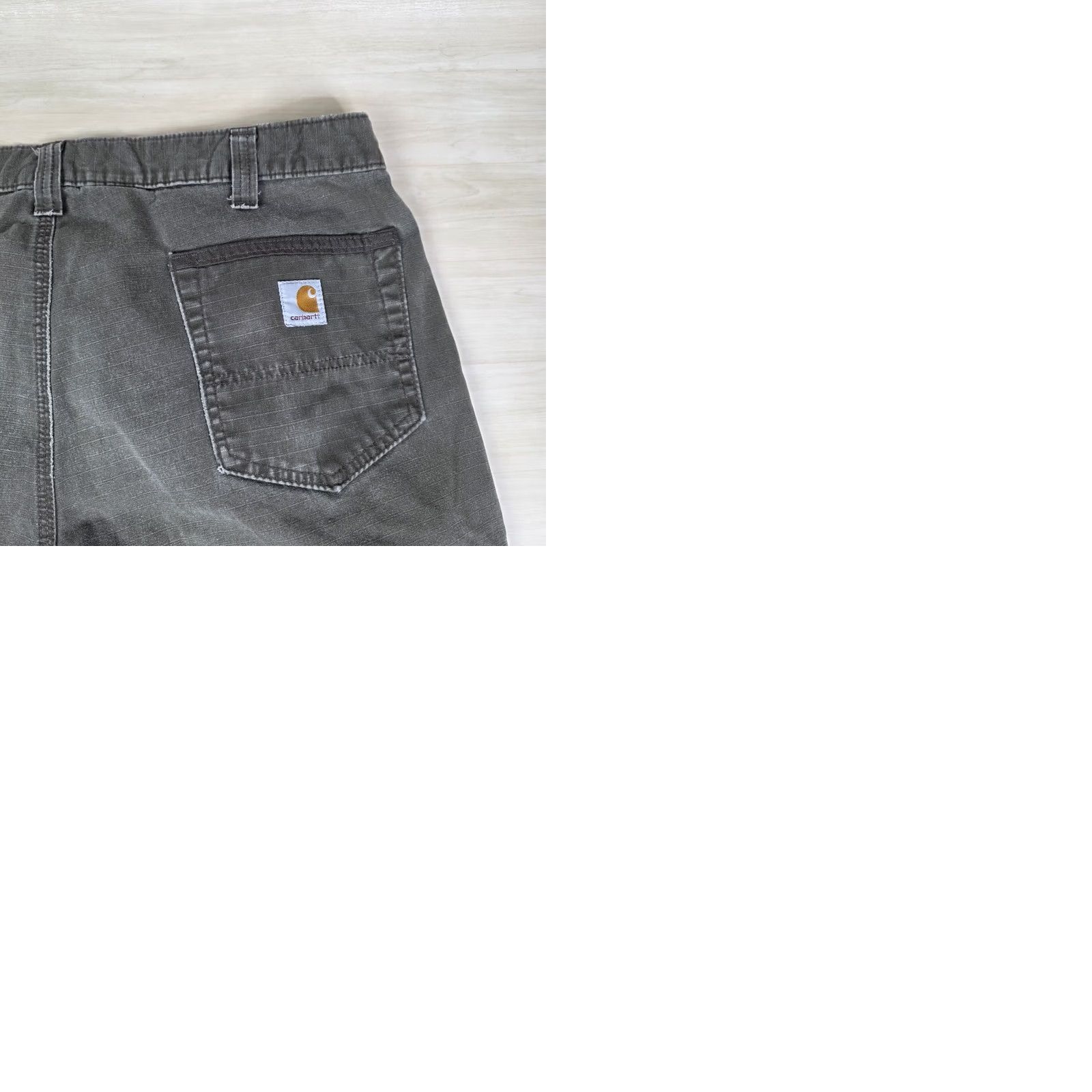 Carhartt Carhartt Cargo Pants Brown Ripstop Canvas Work Utility B342 DFE 38 x 32 Mens Regular Straight Cargo Pocket 5-Pocket Construction Workwear Modern Size US 38 / EU 54 - 9 Thumbnail
