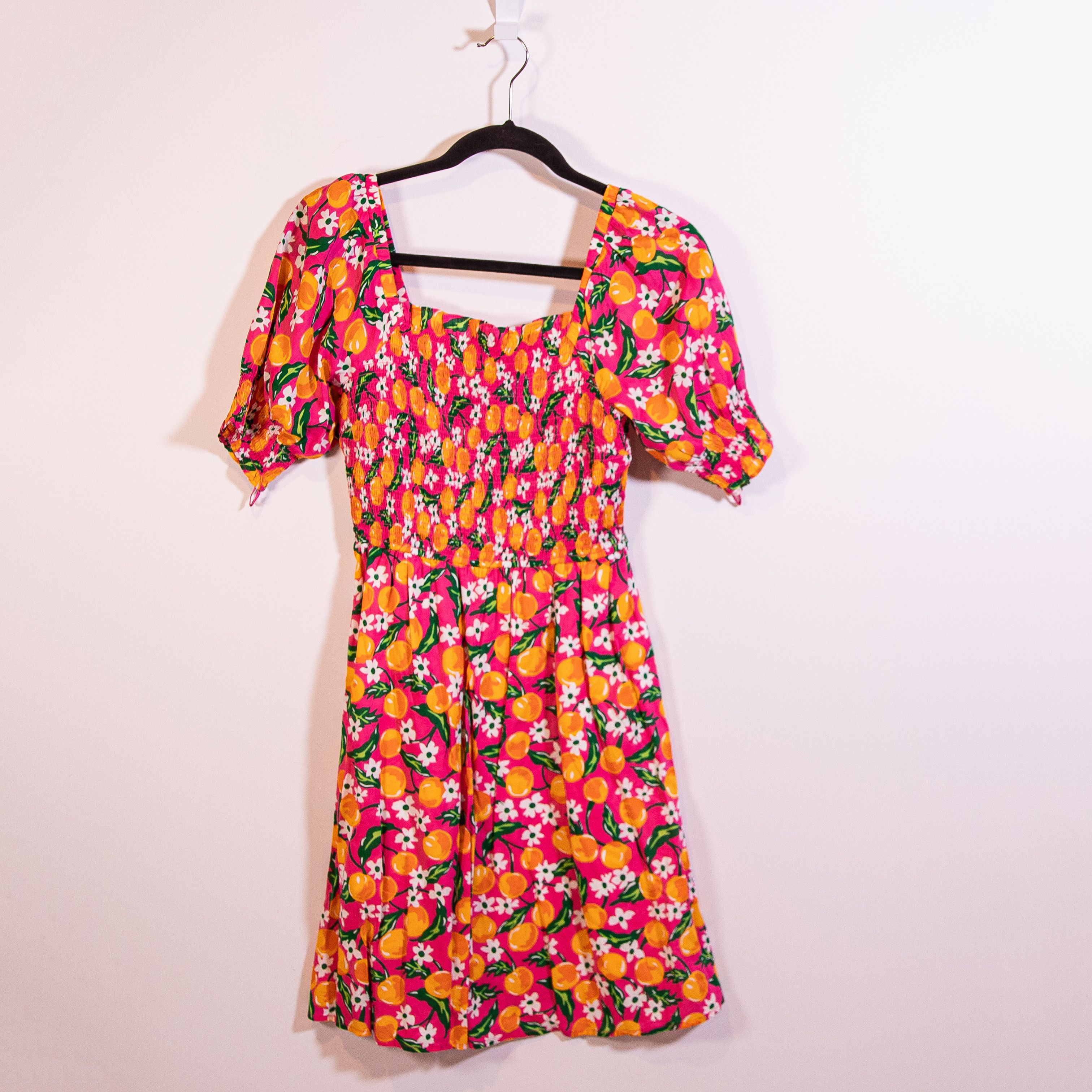 Other Draper James Cotton Modal Smocked Stretch Size XS / US 0-2 / IT 36-38 - 1 Thumbnail