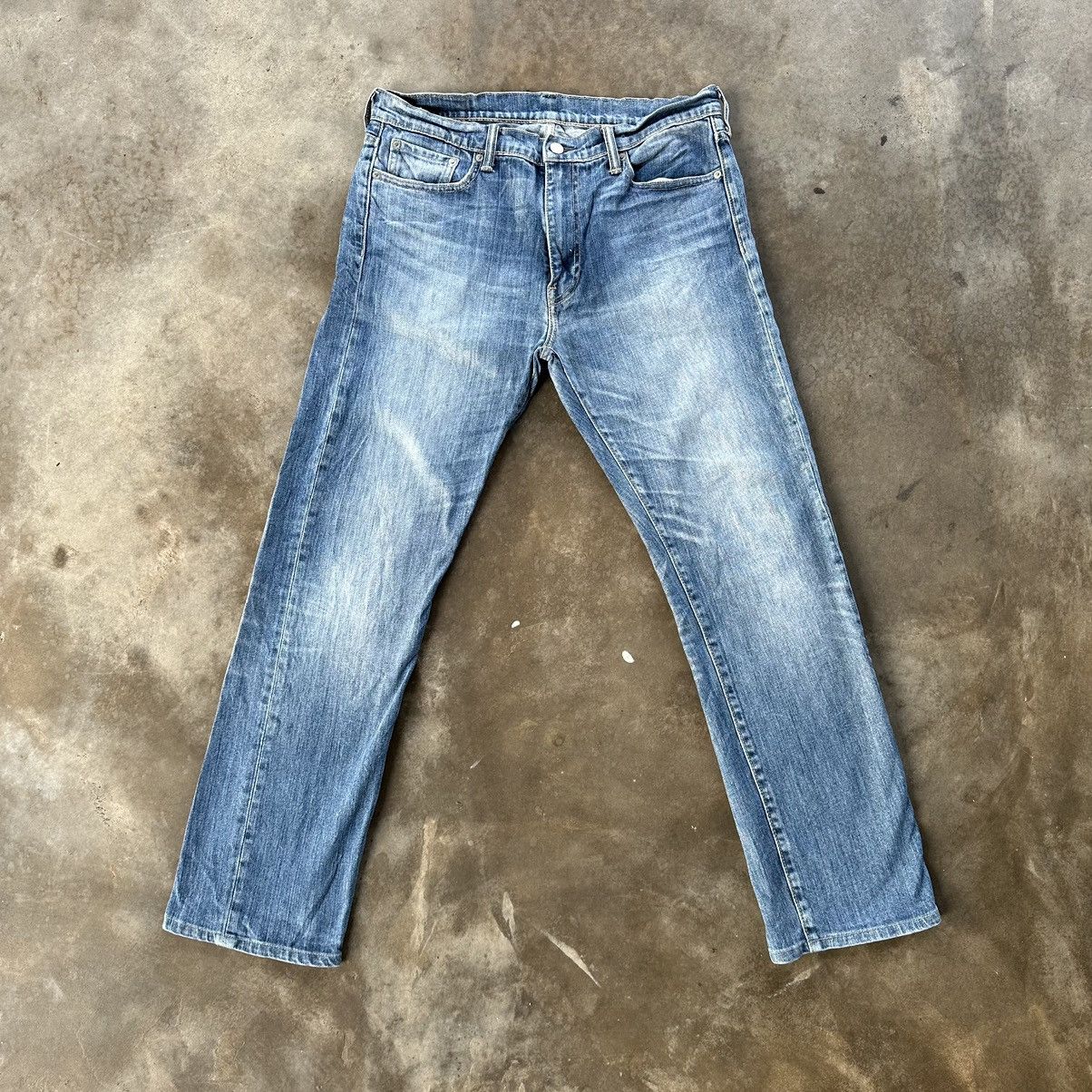 Levi's Vintage Levi’s 513 Faded Jean Distressed Sick Denim Pant W34 Size US 34 / EU 50 - 1 Thumbnail