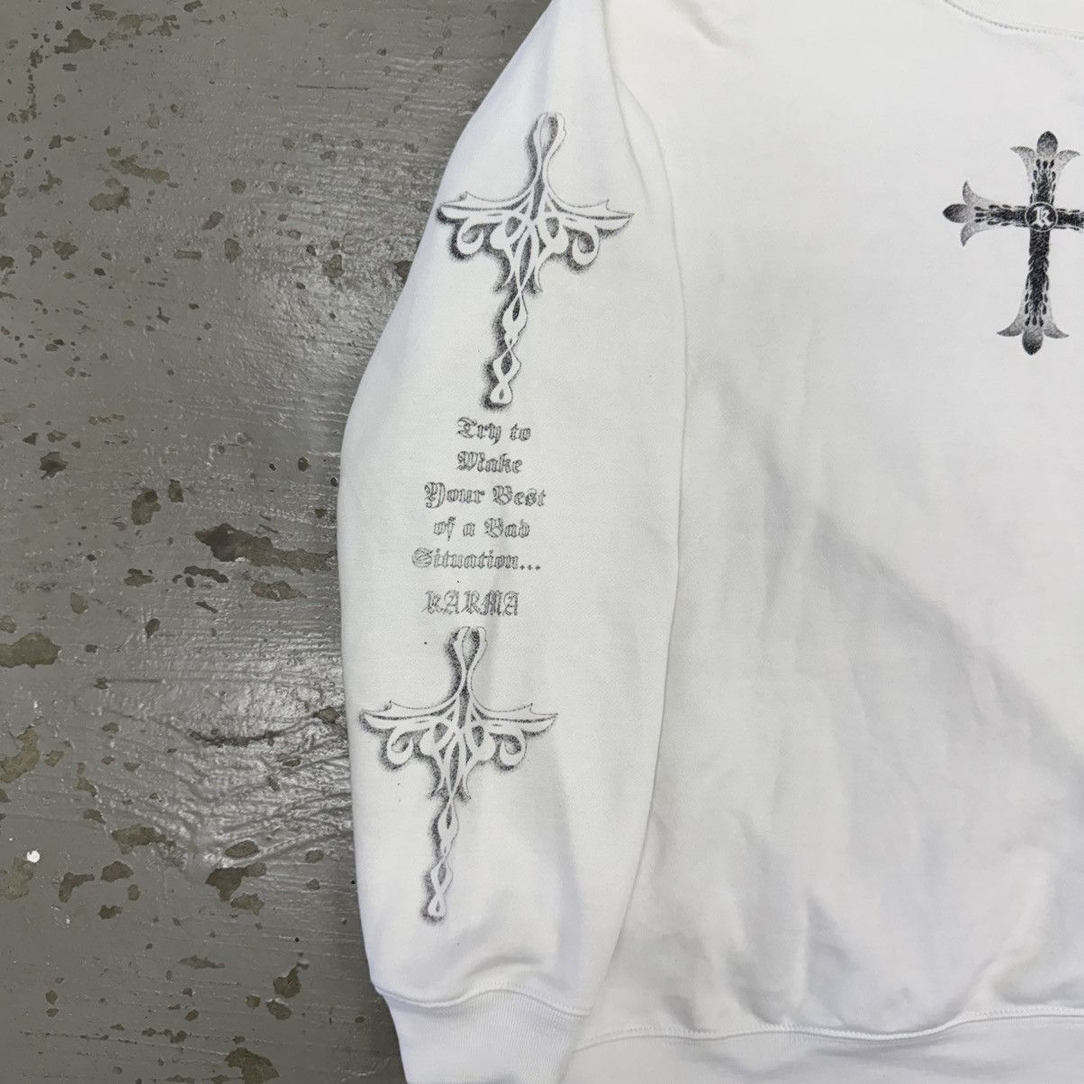 14th Addiction Karma Poem Seditionaries Sweatshirt Size US L / EU 52-54 / 3 - 2 Thumbnail