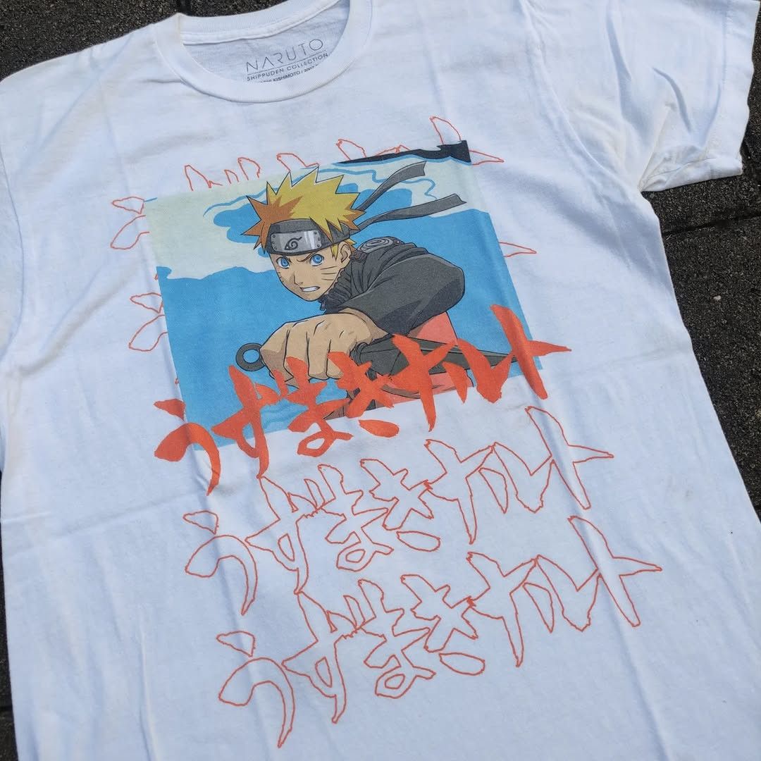 Anime Vintage Naruto Shippuden Anime Tee Size US M / EU 48-50 / 2 - 2 Thumbnail
