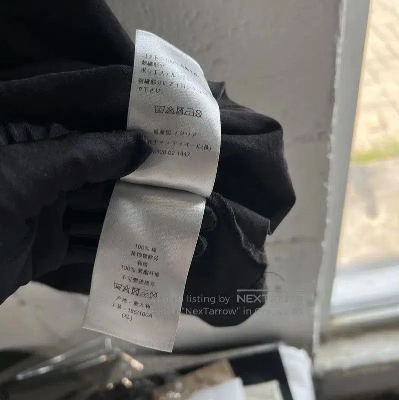 Other Dior Black Cotton T-Shirt in XL Size . Size US XL / EU 56 / 4 - 6 Thumbnail