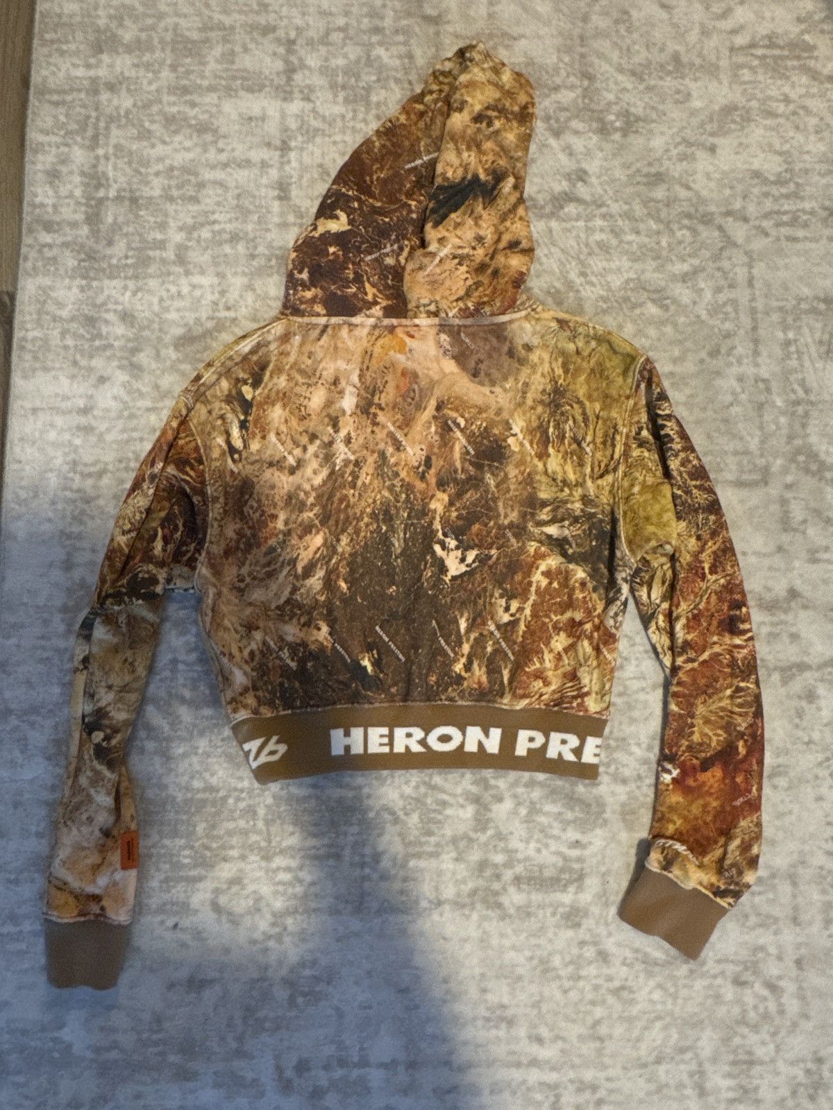 Heron Preston Heron Preston Cropped Hoodie Size XS / US 0-2 / IT 36-38 - 2 Thumbnail