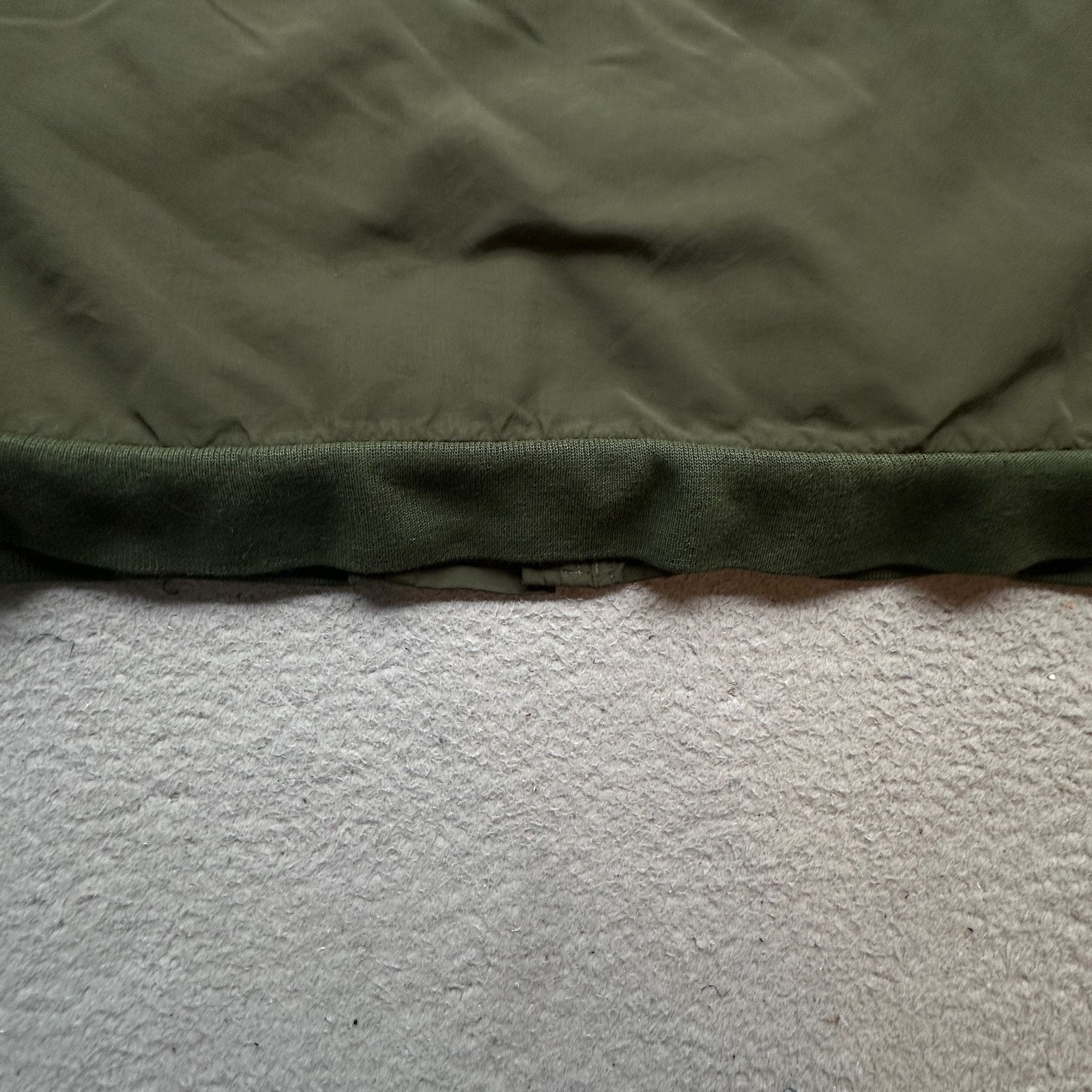 L.L. Bean LL Bean UF43 Fleece Lined Nylon Warm Up Bomber Jacket Large Size US L / EU 52-54 / 3 - 11 Thumbnail