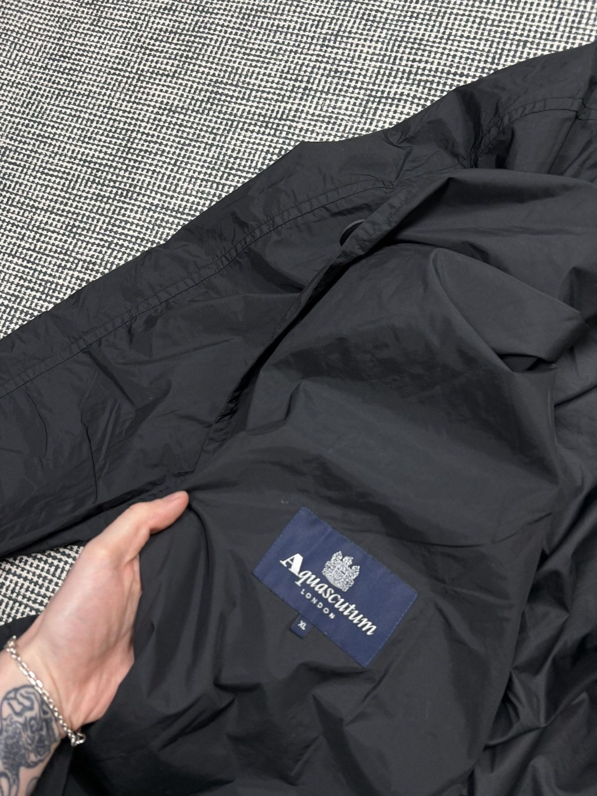 Aquascutum Aquascutum nylon coat parka jacket Size US XL / EU 56 / 4 - 4 Thumbnail