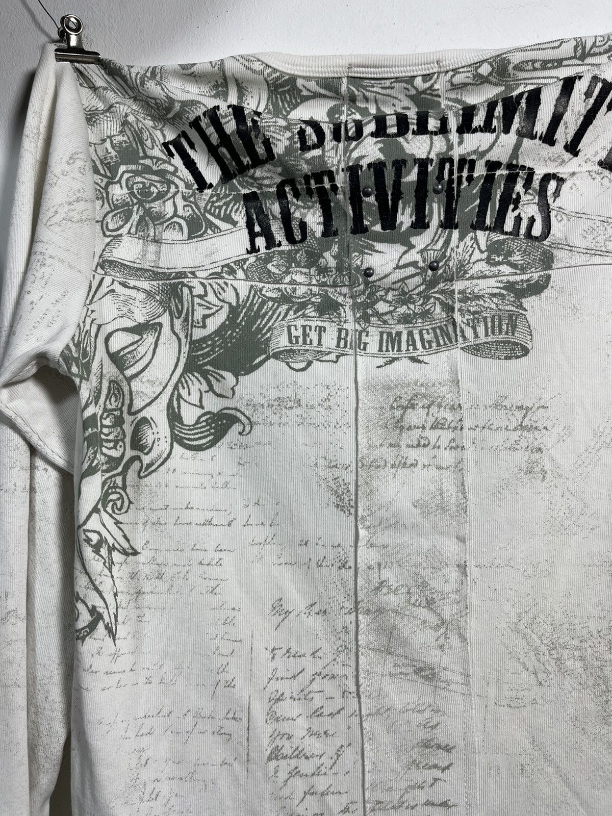 Japanese Brand 2000's In The Attic Sick Tribal Poem Longsleeve Size US L / EU 52-54 / 3 - 4 Thumbnail