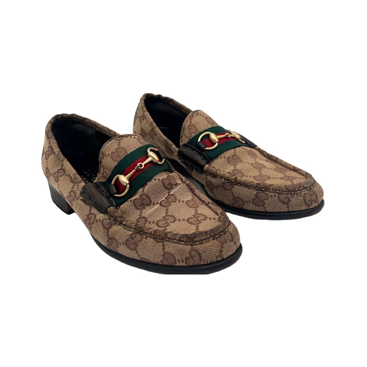 Gucci Vintage Gucci Monogram Loafers (US 6.5) Size US 6.5 / IT 36.5 - 5 Thumbnail
