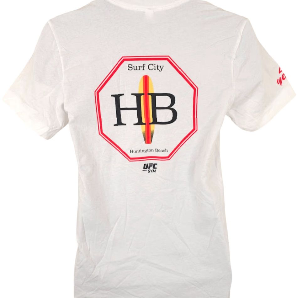 UFC UFC Gym T Shirt Mens Size S White Huntington Beach Surf City MMA Shirt Size US S / EU 44-46 / 1 - 4 Thumbnail