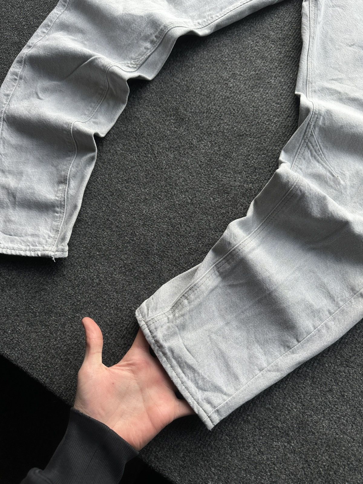 G-Star 🚨PUNK G STAR OPIUM SKINNY 96 GRAY MENS JEANS Y2k BIKER Size US 32 / EU 48 - 3 Thumbnail