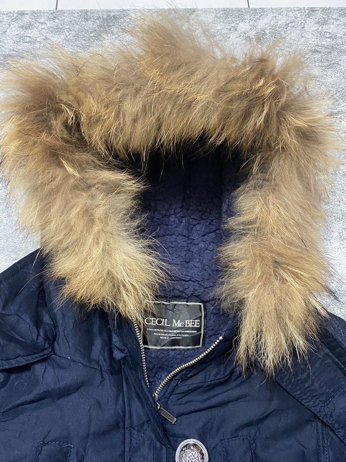GOA Cecil Mc Bee Fur Parka Vkei Style Size M / US 6-8 / IT 42-44 - 2 Thumbnail