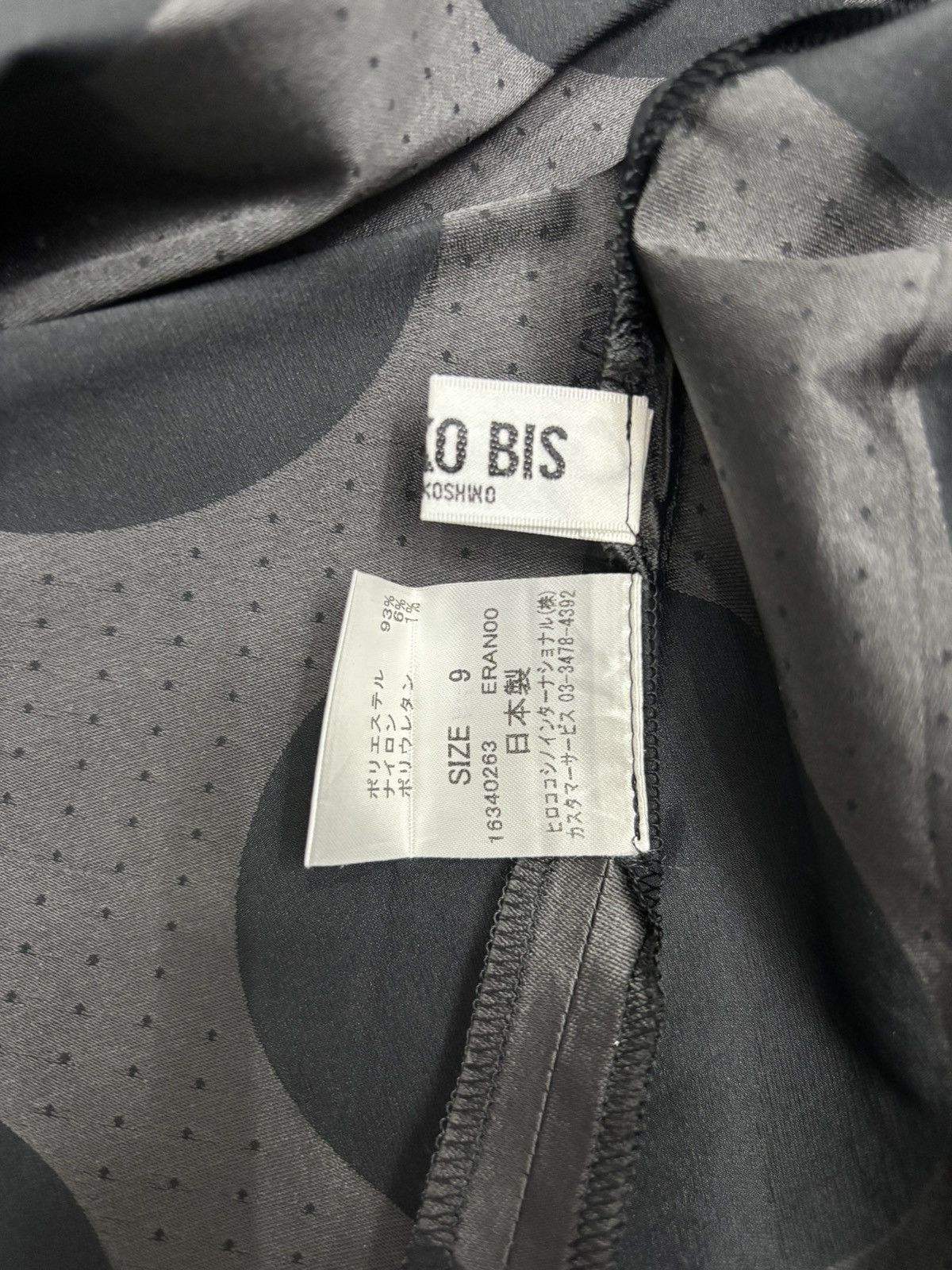 Hiroko Koshino Homme × Japanese Brand × Pleats Please Issey Miyake Pleated Please Sleeveless Dress Polka Dot Hiroko Koshino Size XS / US 0-2 / IT 36-38 - 10 Thumbnail
