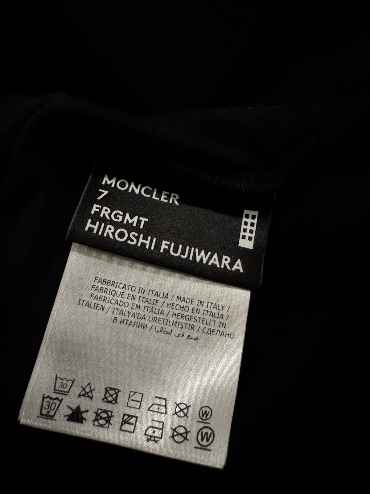 Moncler Moncler X Fragment T-shirt Size US S / EU 44-46 / 1 - 5 Thumbnail
