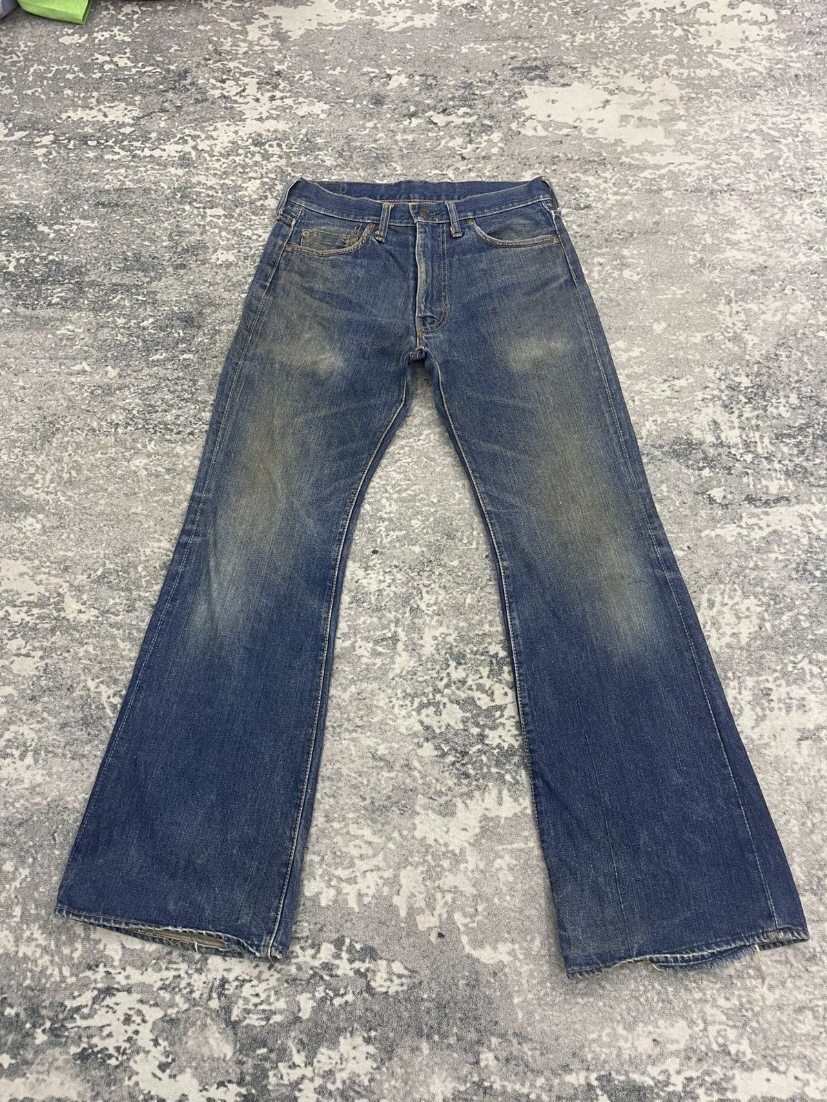 Vintage Vintage 70s Bigstone Bell Bottom Jeans Size US 29 - 1 Thumbnail