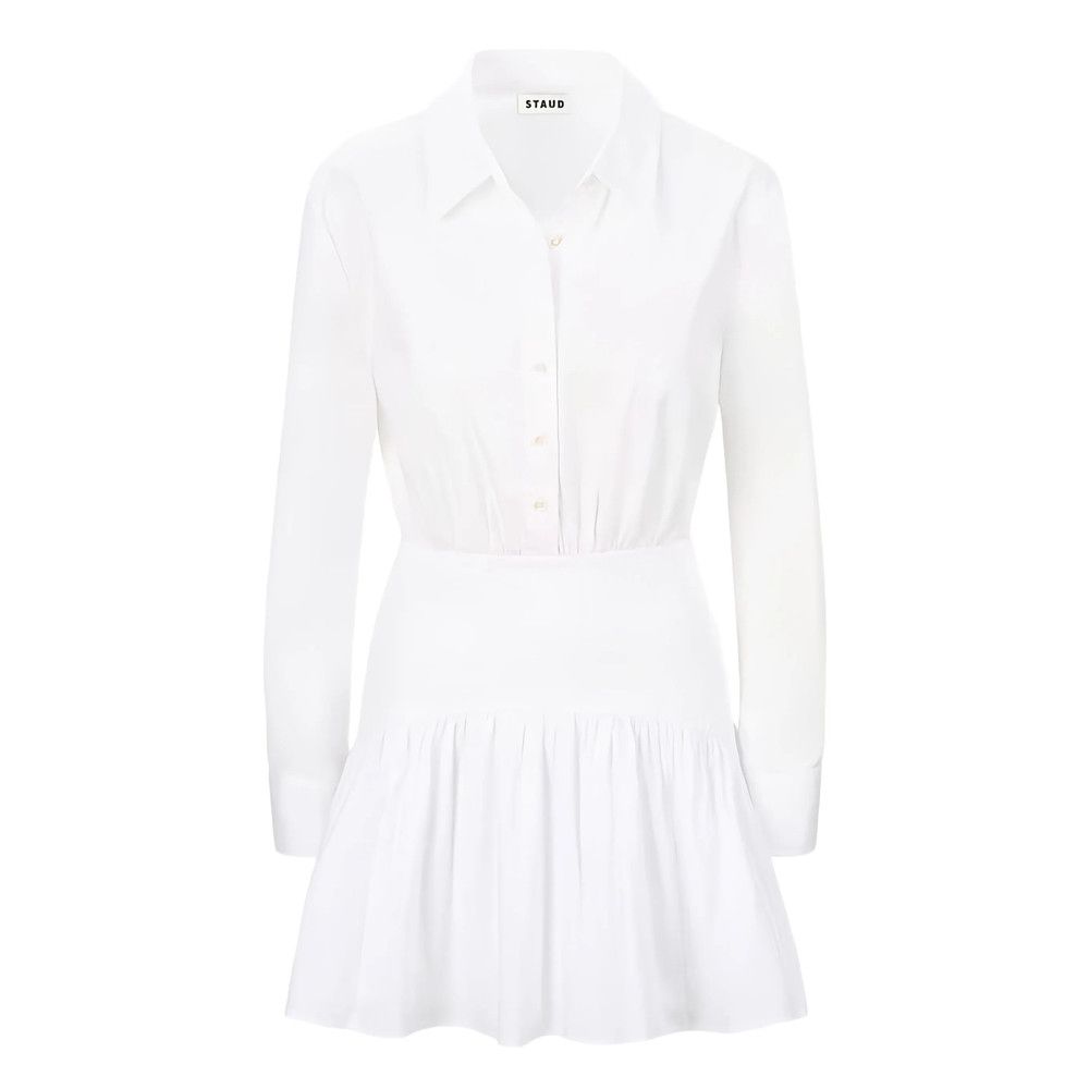 Staud Staud WHITE Dresses - Day Dresses Size XL / US 12-14 / IT 48-50 - 1 Thumbnail