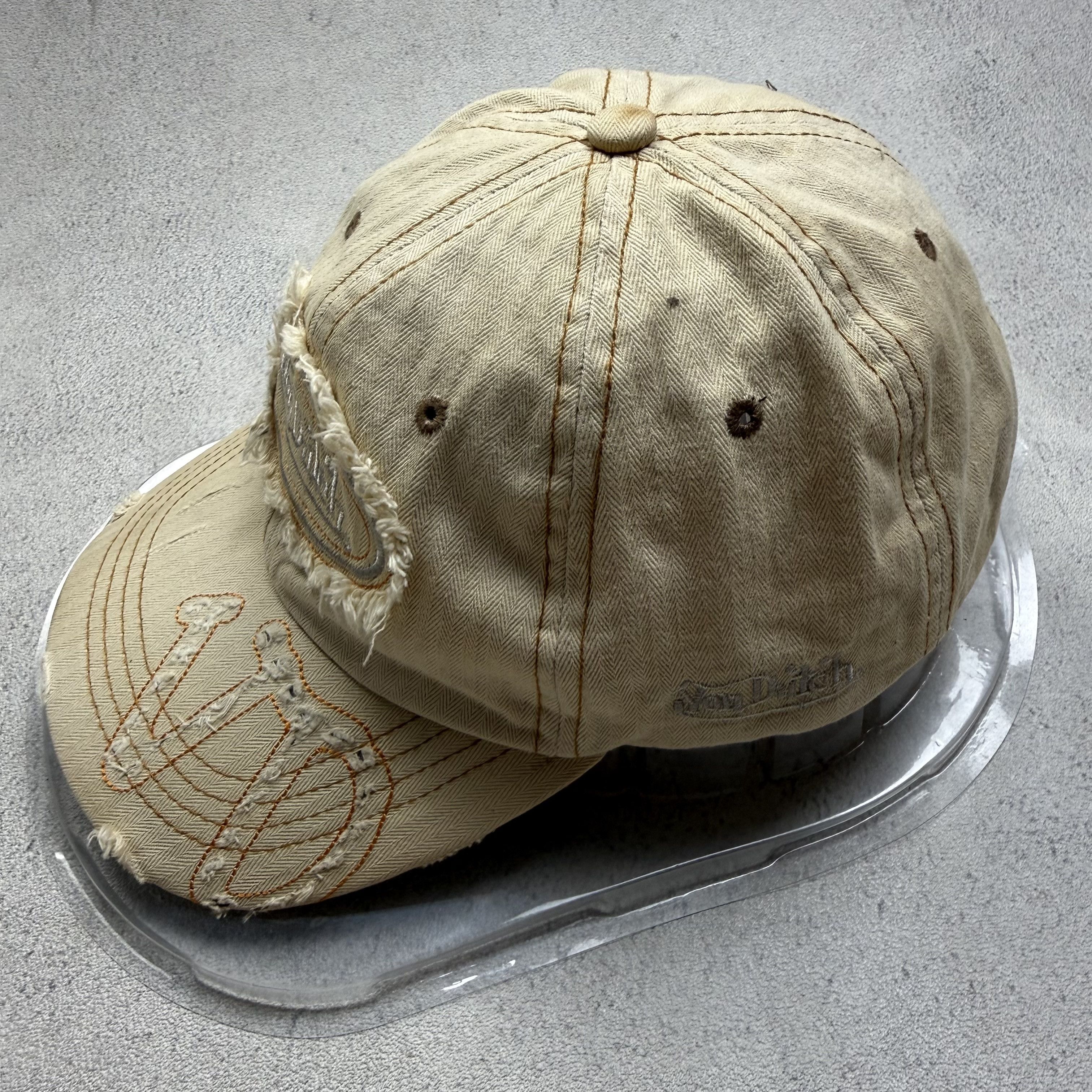 Von Dutch Von Dutch Distressed Hat Size ONE SIZE - 6 Thumbnail