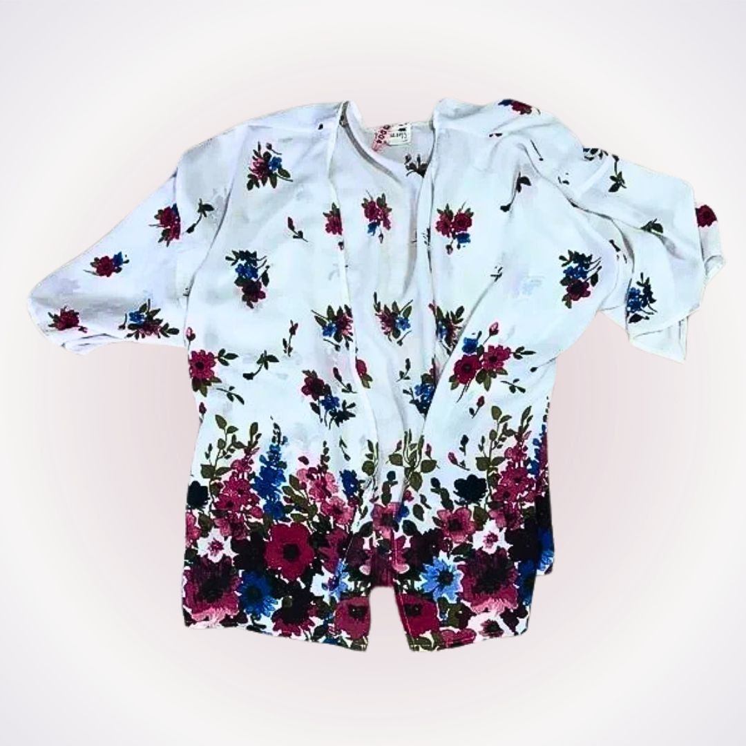 Other LA Hearts Floral Print Draped Coverup | Sz OS Size ONE SIZE - 1 Thumbnail