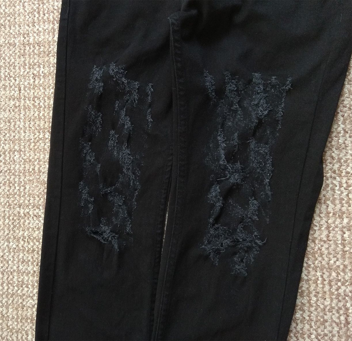 Other Religion Distressed Shredder Denim Jeans Size US 32 / EU 48 - 5 Thumbnail