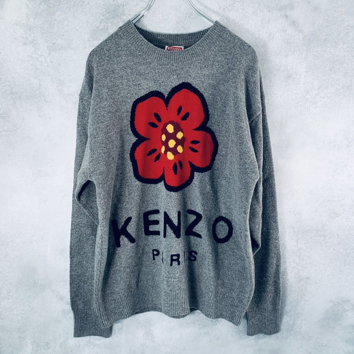 Kenzo Kenzo Nigo Boke Flower Jumper Grey | Grailed