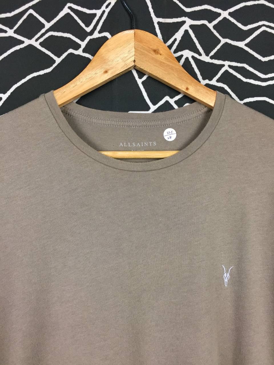 Allsaints × Designer ALLSAINTS Embroidered Logo Casual Designer Tee Size US XL / EU 56 / 4 - 3 Thumbnail