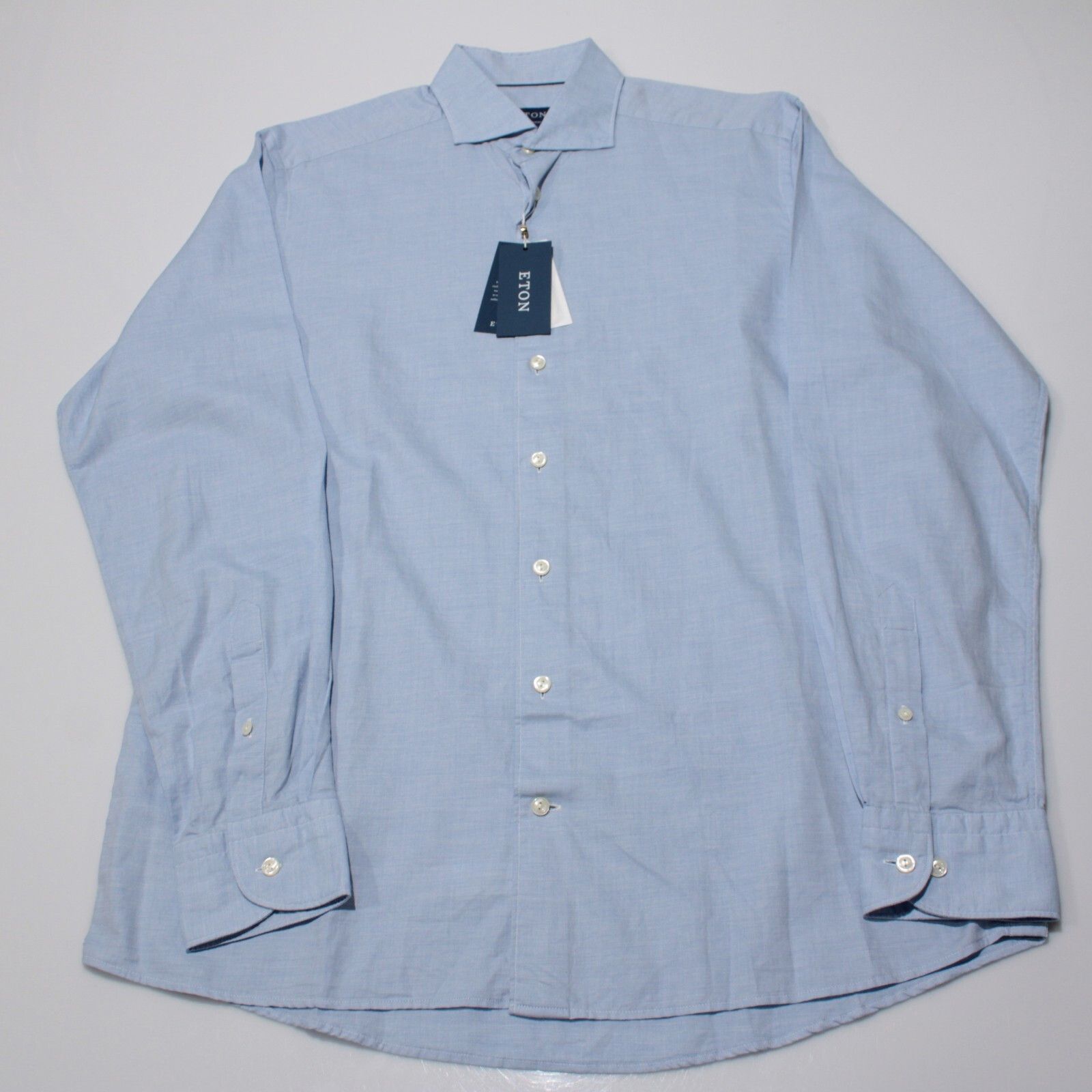 Eton Eton New with tags Shirt Size L US In Blue Size US L / EU 52-54 / 3 - 3 Thumbnail