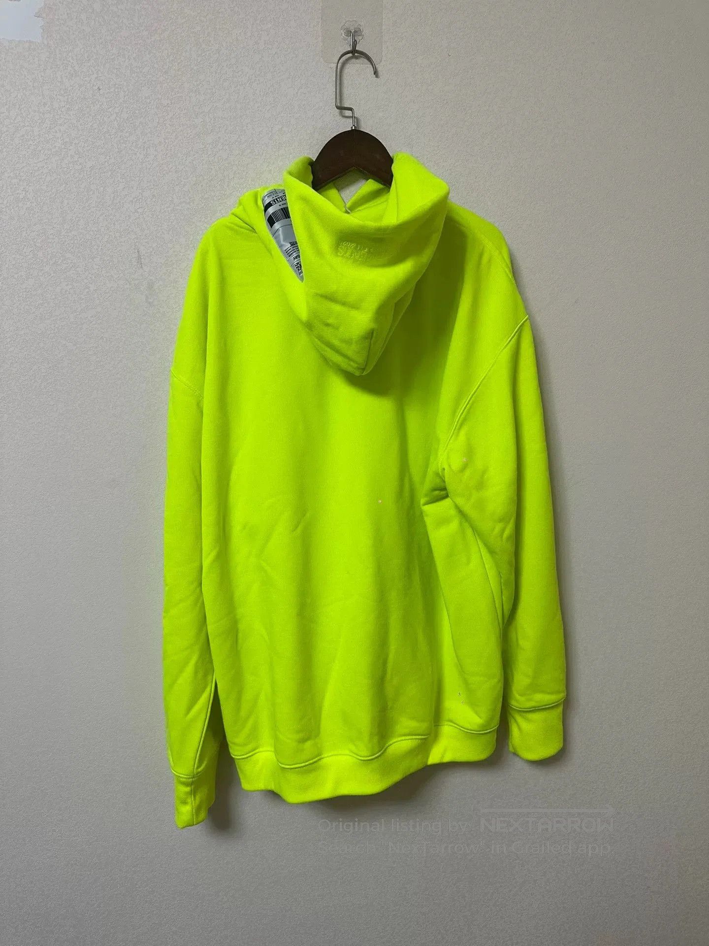 Vetements Vetements Fluorescent Yellow Hoodie. Size US M / EU 48-50 / 2 - 2 Thumbnail