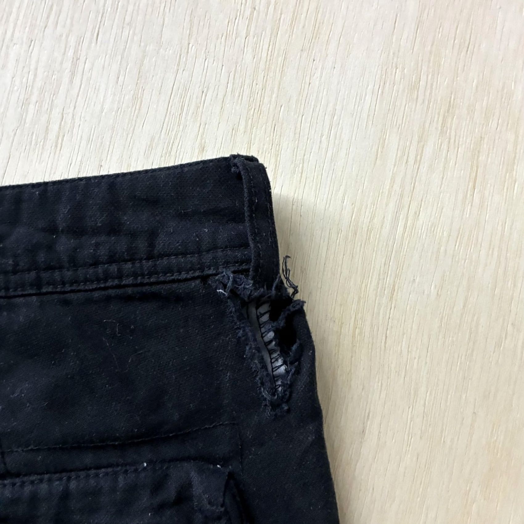 Ecko Unltd. Ecko Unltd Cargo Shorts Mens 36 Black Canvas Utility Pockets 10" Inseam Size US 36 / EU 52 - 5 Thumbnail
