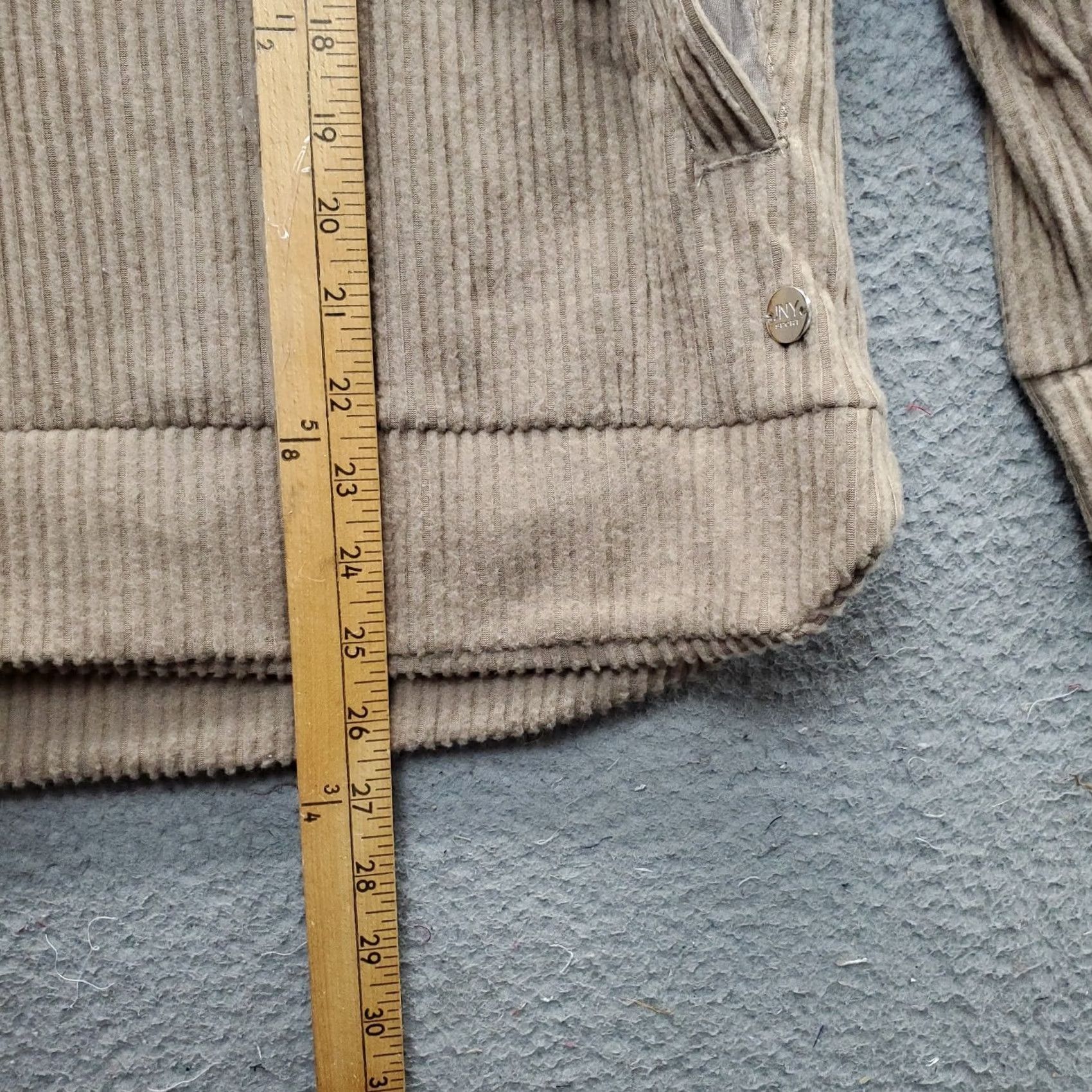 Jones New York Jones New York Sport Hoodie Womens M Brown 1/4 Zip Thumb Hole Hooded Raglan Sleeve Pullover NWT Size M / US 6-8 / IT 42-44 - 6 Thumbnail
