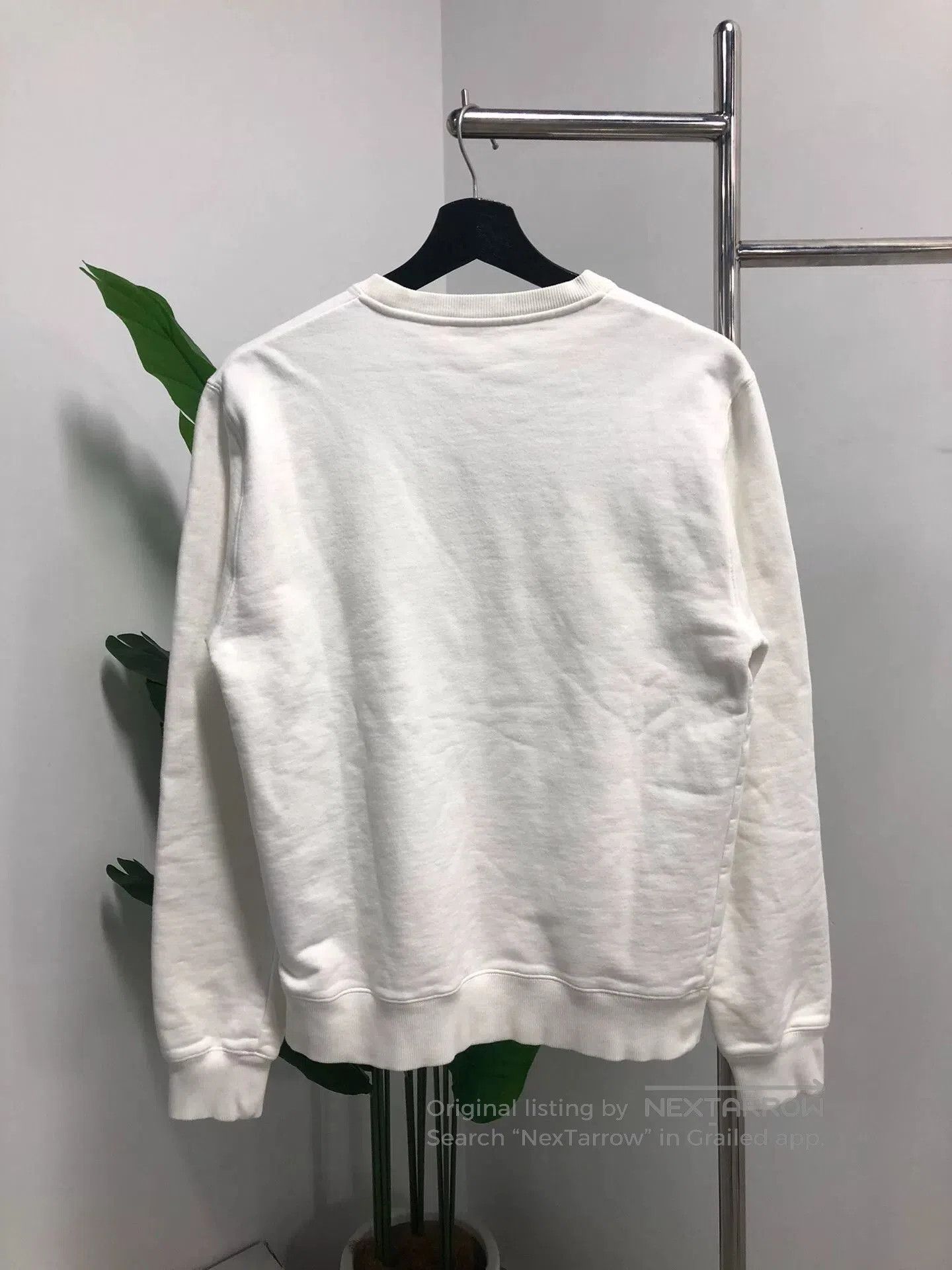 Dior Dior Embroidered Bee Sweatshirt in White. Size S / US 4 / IT 40 - 2 Thumbnail