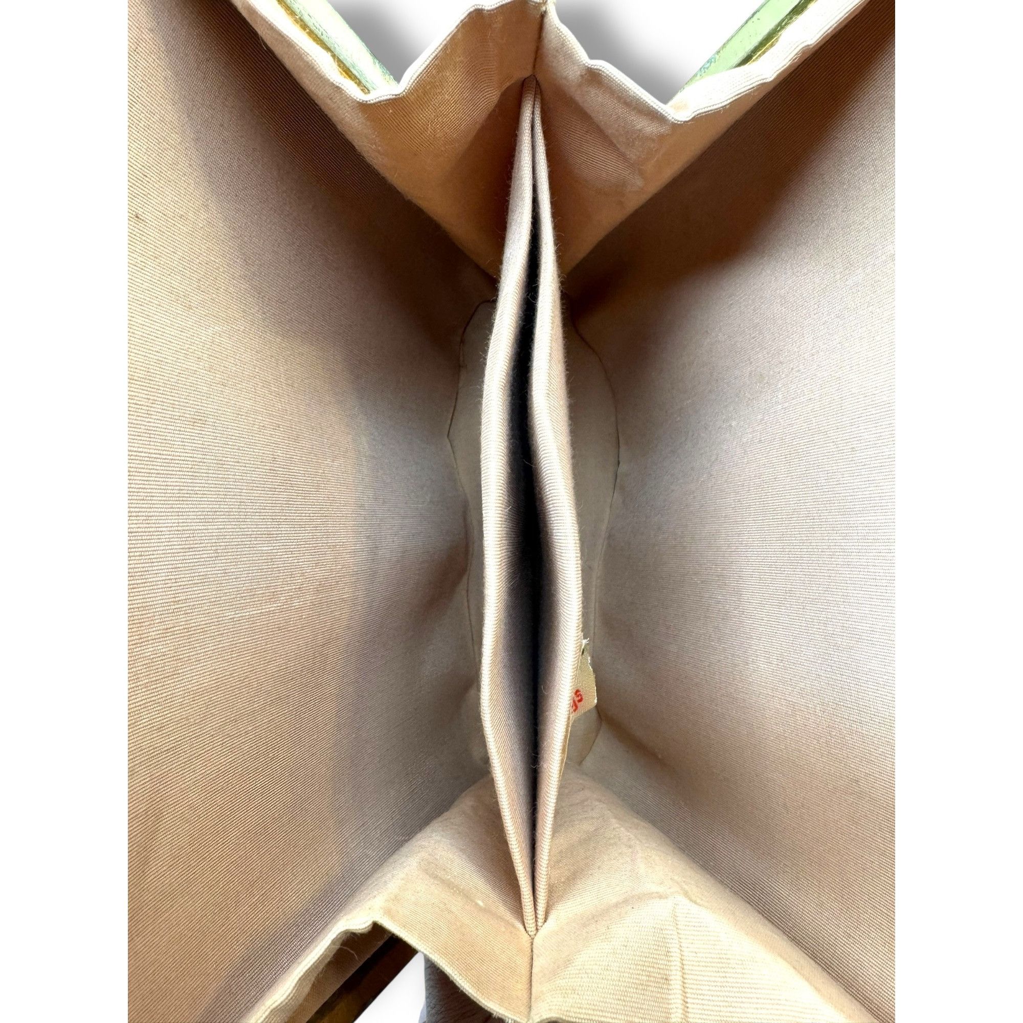 Other Vintage 1950s Melbourne Bags Camel Brown Suede Handbag Handl Size ONE SIZE - 9 Thumbnail