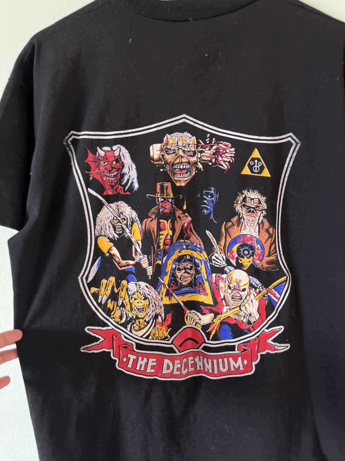 Iron Maiden 1990 Iron Mayden mexican bootleg Size US XL / EU 56 / 4 - 2 Thumbnail