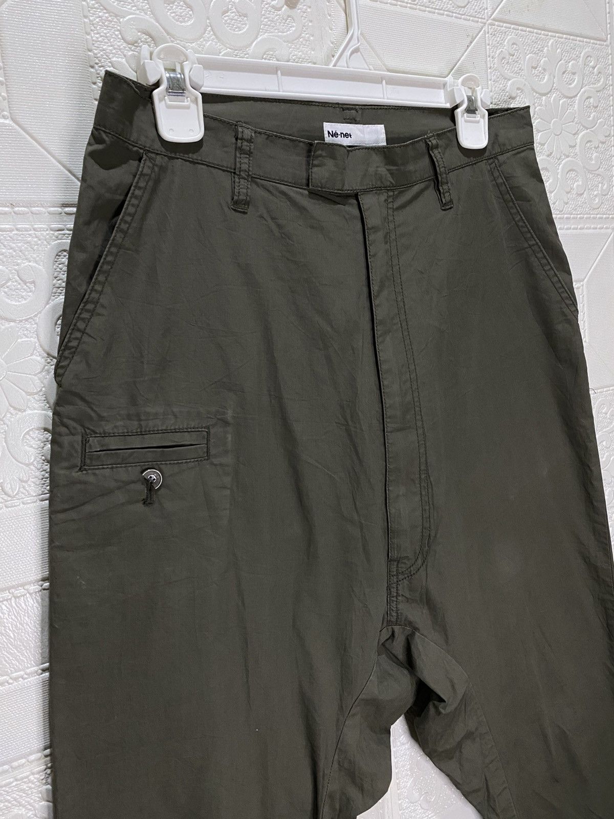 Issey Miyake × Japanese Brand × Ne-Net Vintage Ne-net By Issey Miyake Harem Pants Size US 31 - 6 Thumbnail