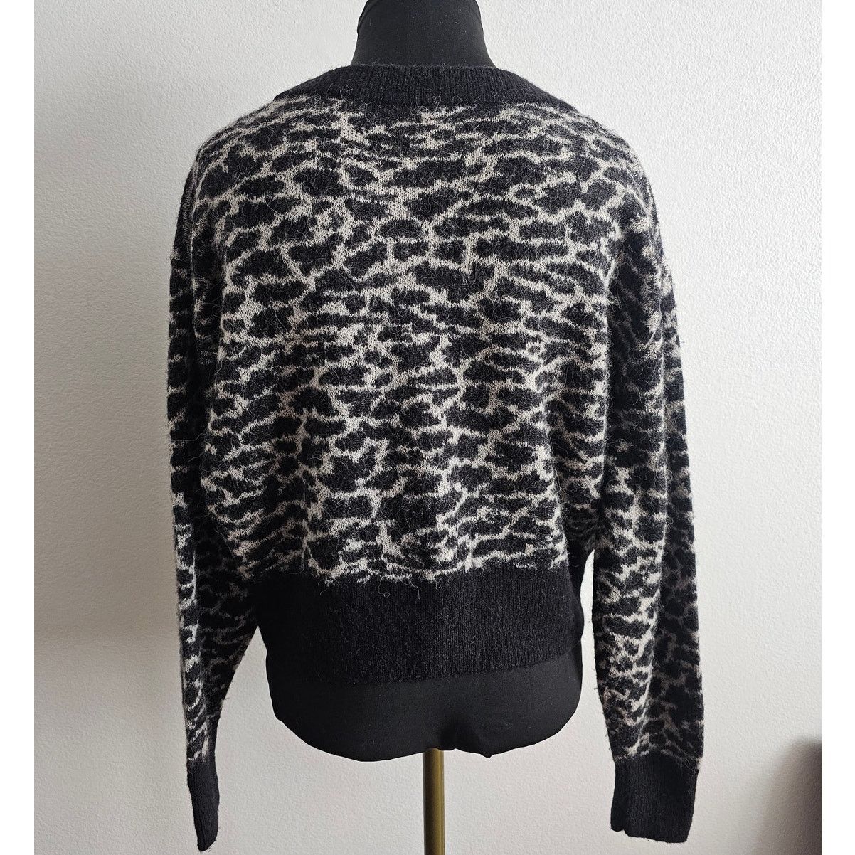& Other Stories EUC & Other Stories Wool Alpaca Leopard Cardigan Sweater XS Size XS / US 0-2 / IT 36-38 - 3 Thumbnail