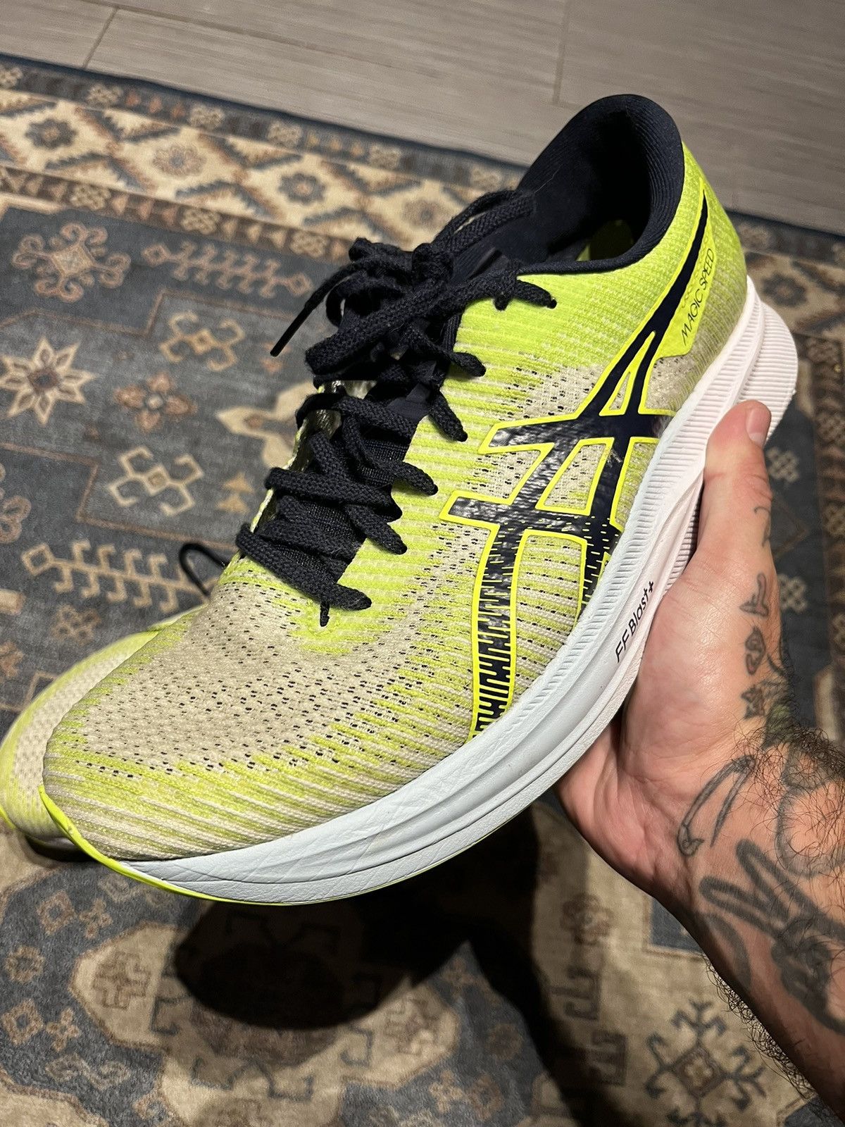Asics × Vintage ASICS magic speed ffblast+ Size US 10.5 / EU 43-44 - 2 Thumbnail