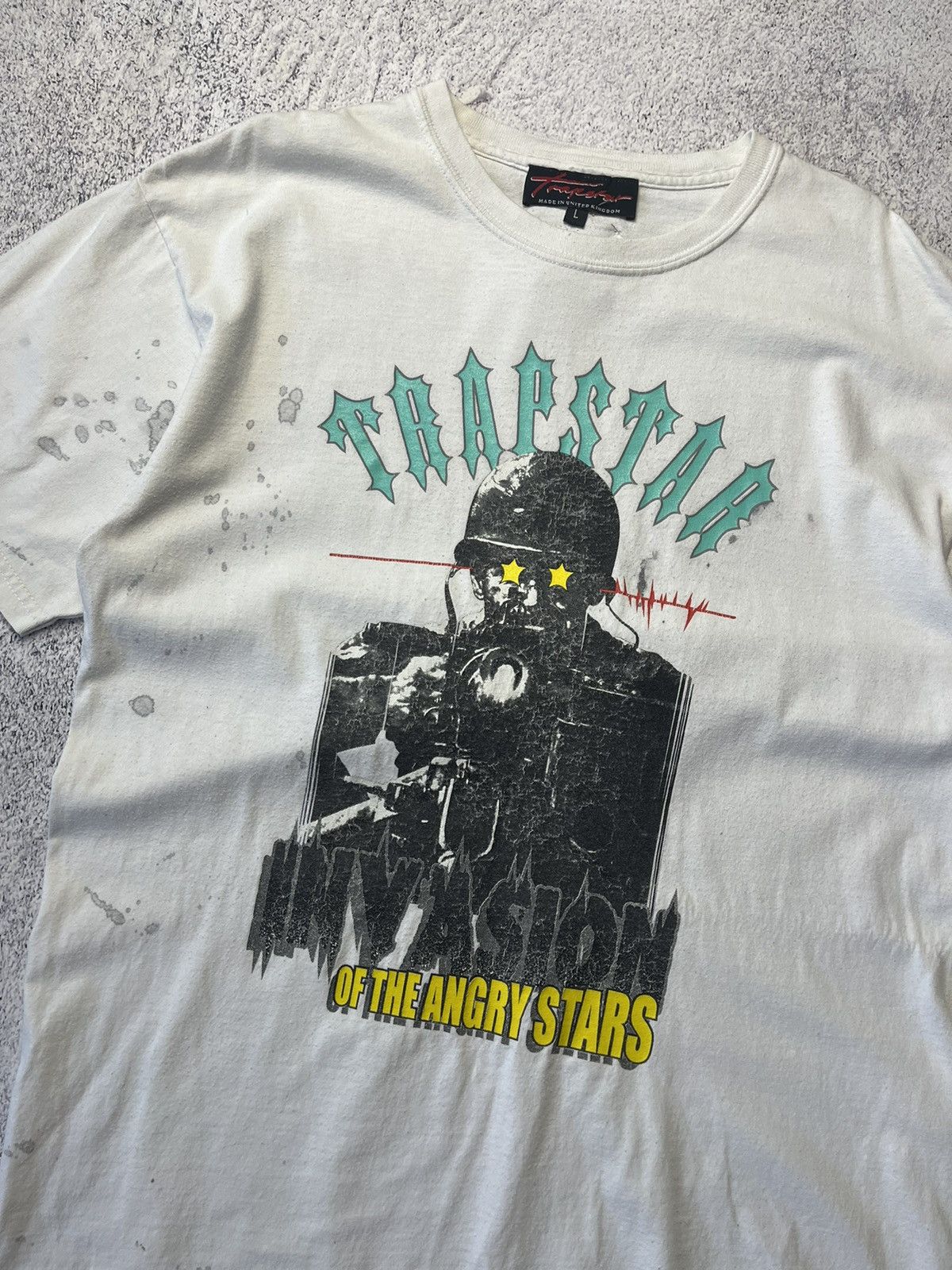 Trapstar London Men's Trapstar London Drill Big Logo Y2K Designer Tee Size US L / EU 52-54 / 3 - 9 Thumbnail