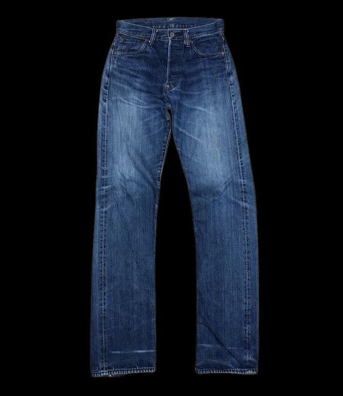 EVISU BLUE SELVEDGE DENIM