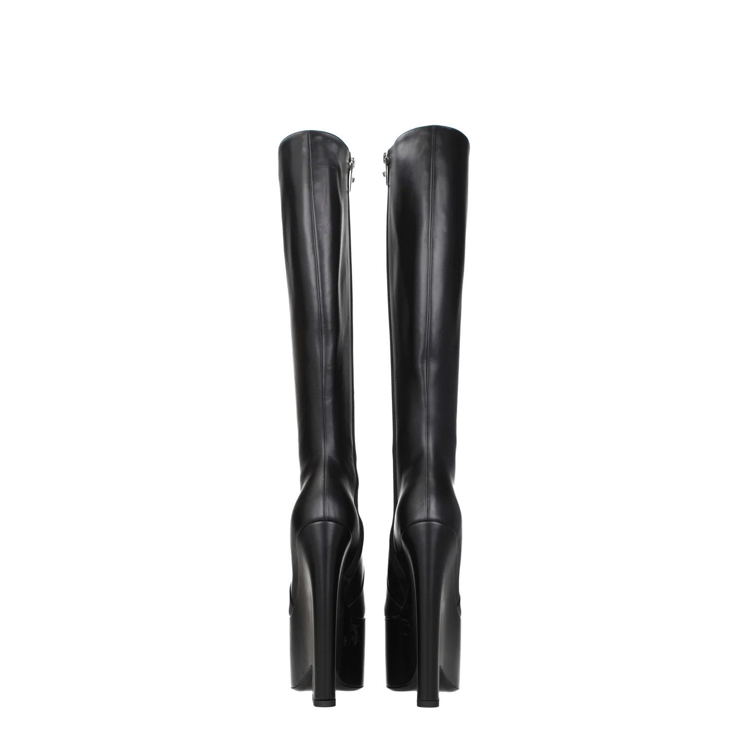 Versace ob1o1e0125 Leather Boots in Black Size US 5 / IT 35 - 5 Thumbnail
