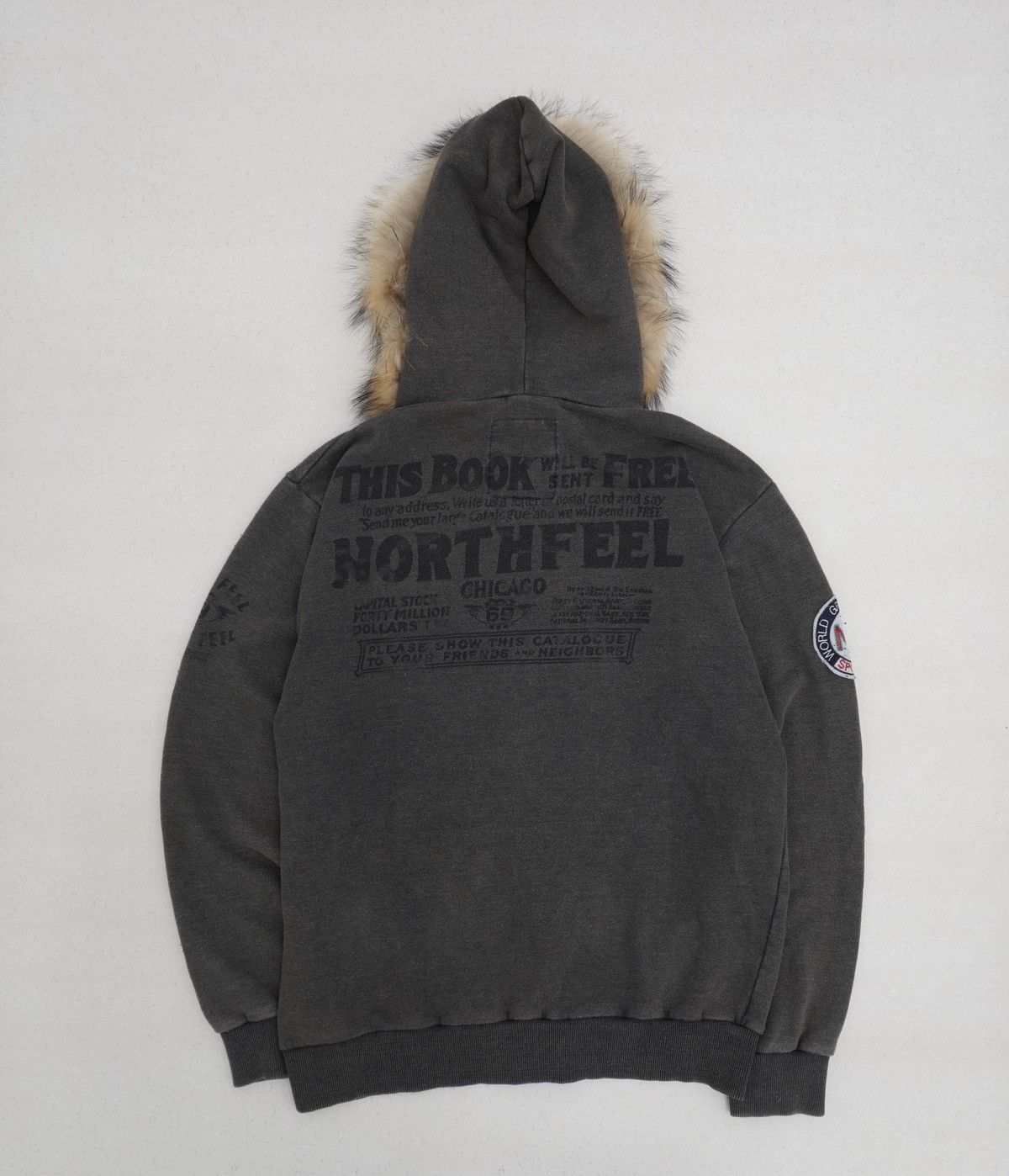 Japanese Brand Superday Retro Graphic Hoodie Fur Hoodie LGB ifsixw9 style Size US L / EU 52-54 / 3 - 13 Thumbnail