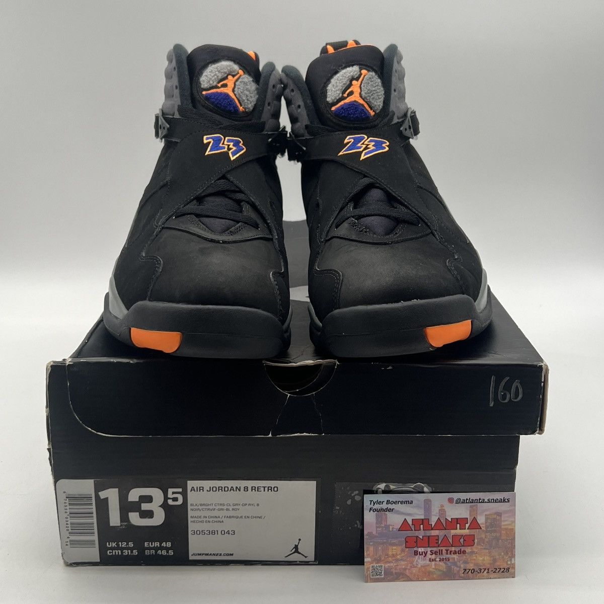 Jordan Brand Air Jordan 8 phoenix suns Size US 13 / EU 46 - 2 Thumbnail