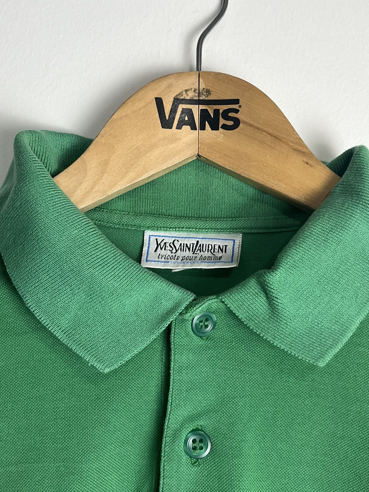 Designer × Yves Saint Laurent YvesSaintLaurent YSL Polos Embroidary Mini Logo Size US XL / EU 56 / 4 - 5 Thumbnail