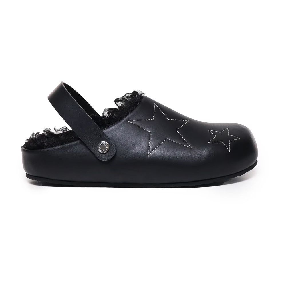 Stella McCartney o1s22i1n1024 Elyse Mules in Black Size US 9 / IT 39 - 1 Thumbnail