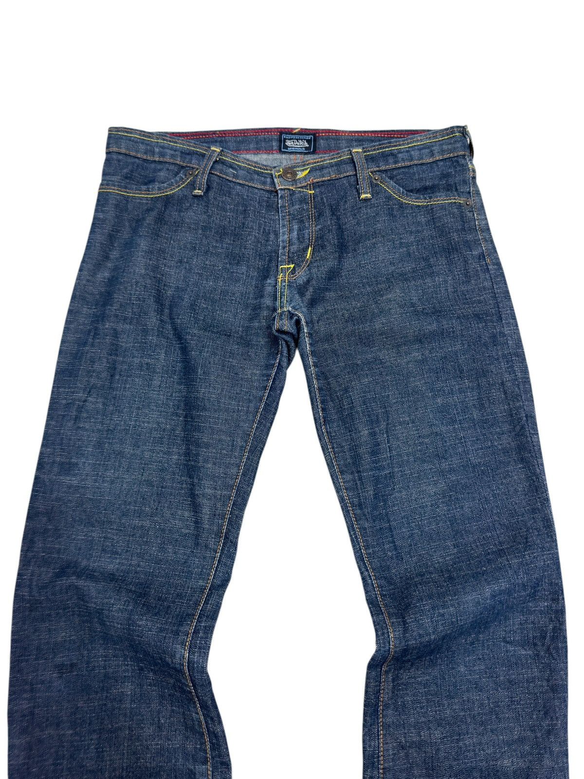 Hysteric Glamour Von Dutch Straight Leg Custommade Denim Jeans Size 28" / US 6 / IT 42 - 3 Thumbnail