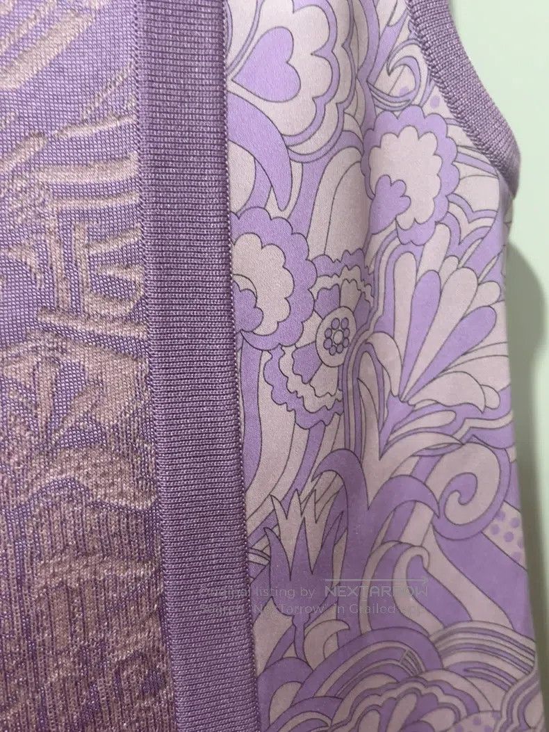 Hermes Hermes Mulberry silk and mesh vest dress Size XXS / US 00 / IT 34 - 3 Thumbnail