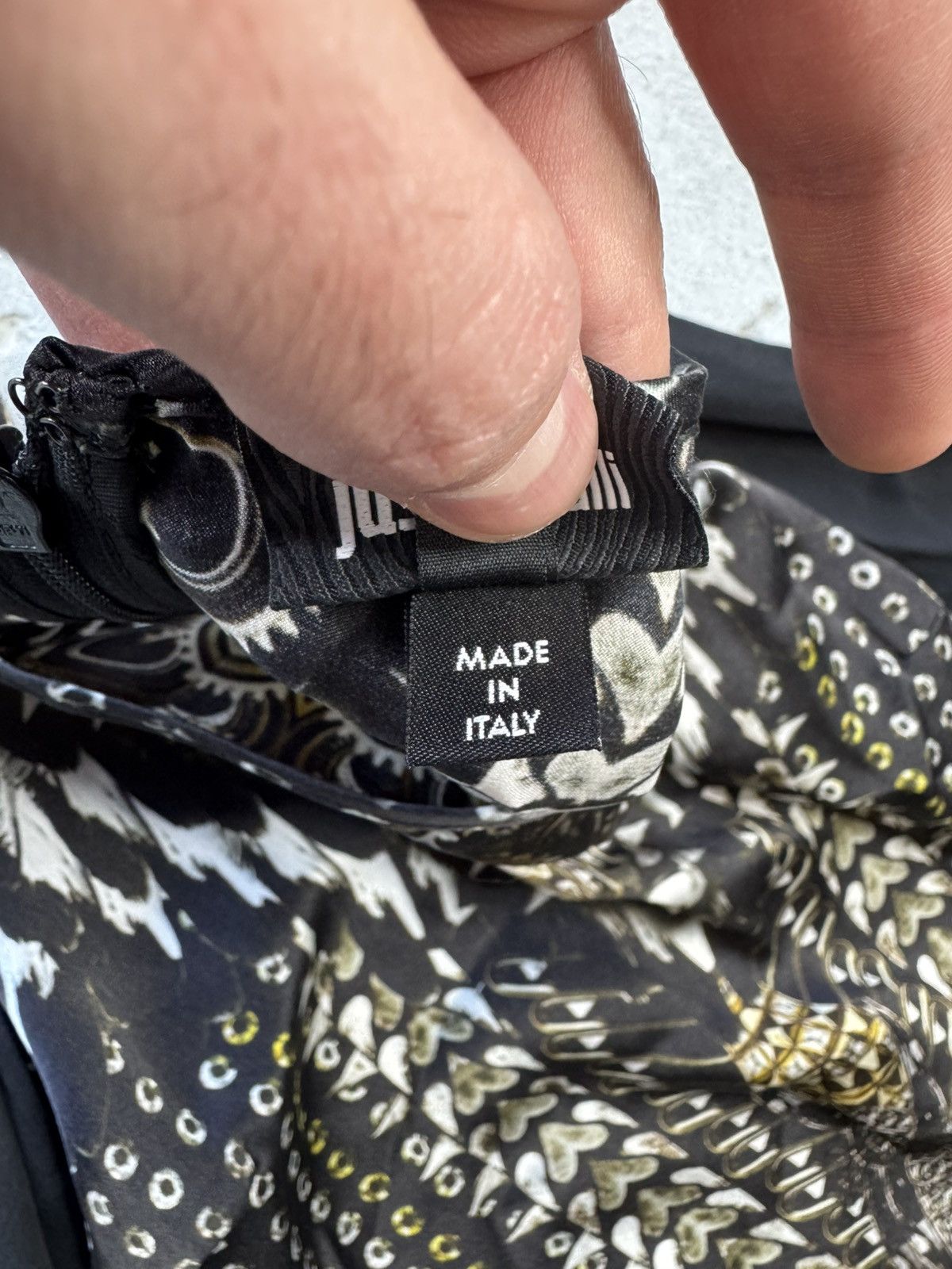 Just Cavalli × Roberto Cavalli × Vintage Just Cavalli Vintage Printed Midi Dress Size XS / US 0-2 / IT 36-38 - 4 Thumbnail