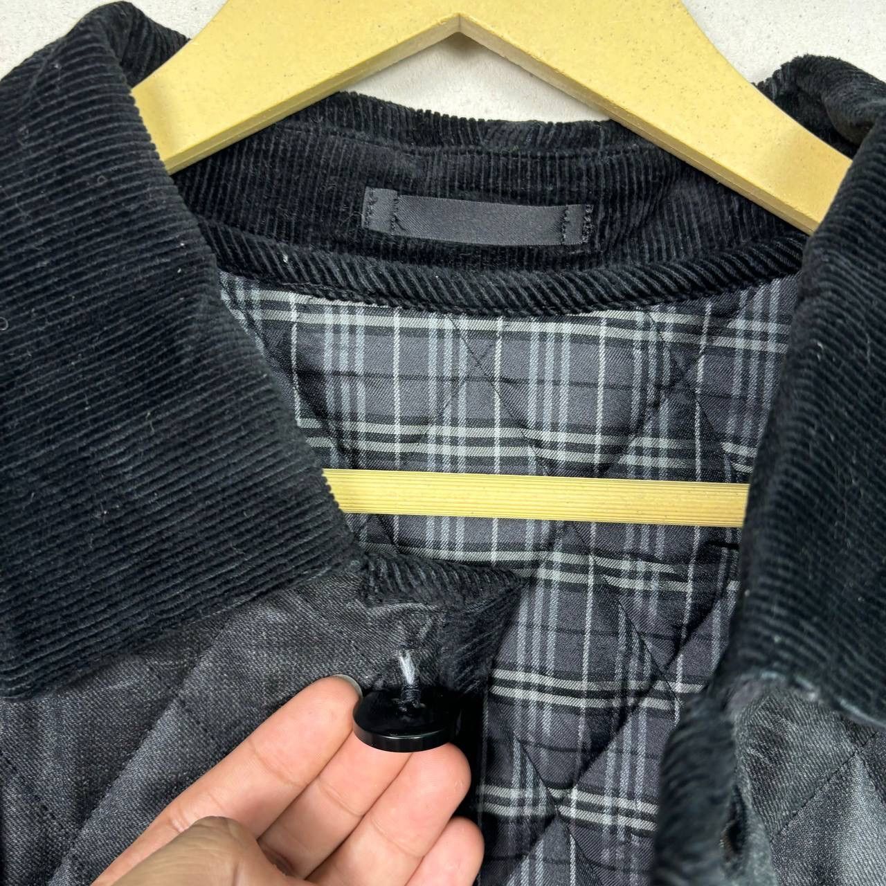 Burberry Burberry Black Label Quilted Jacket Nova Check L Corduroy Size US L / EU 52-54 / 3 - 8 Thumbnail